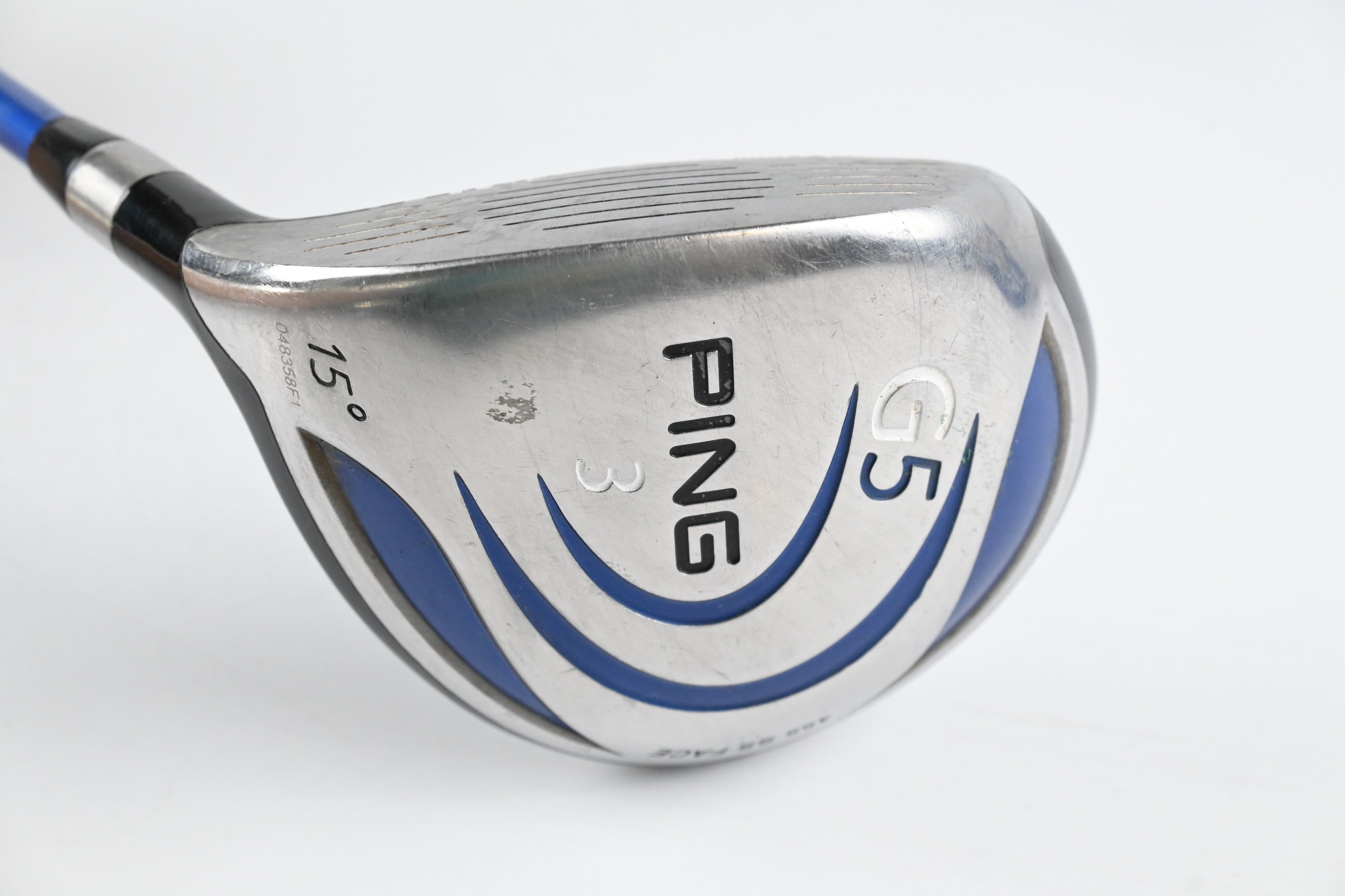 Ping G5 #3 Wood / 15 Degree / Regular Flex Grafalloy ProLaunch Blue 75 Shaft