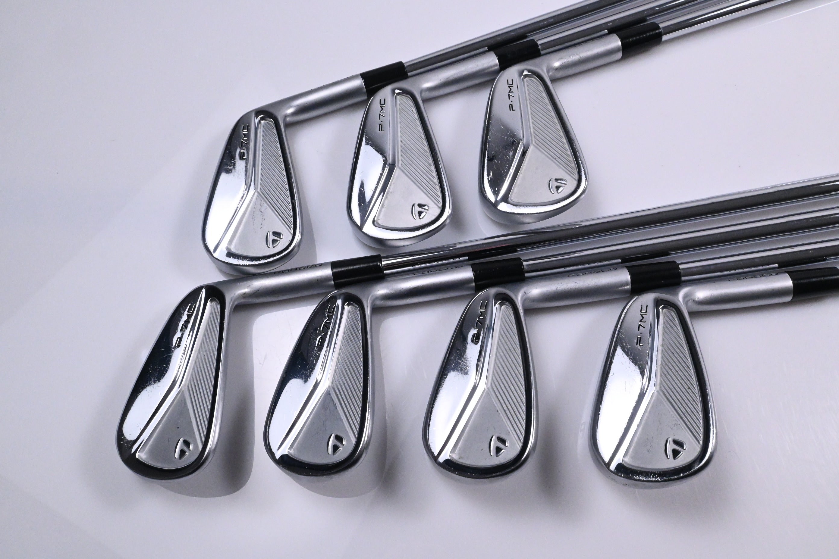 Taylormade P7MC 2023 Irons / 4-PW / Stiff Flex KBS Tour Shafts