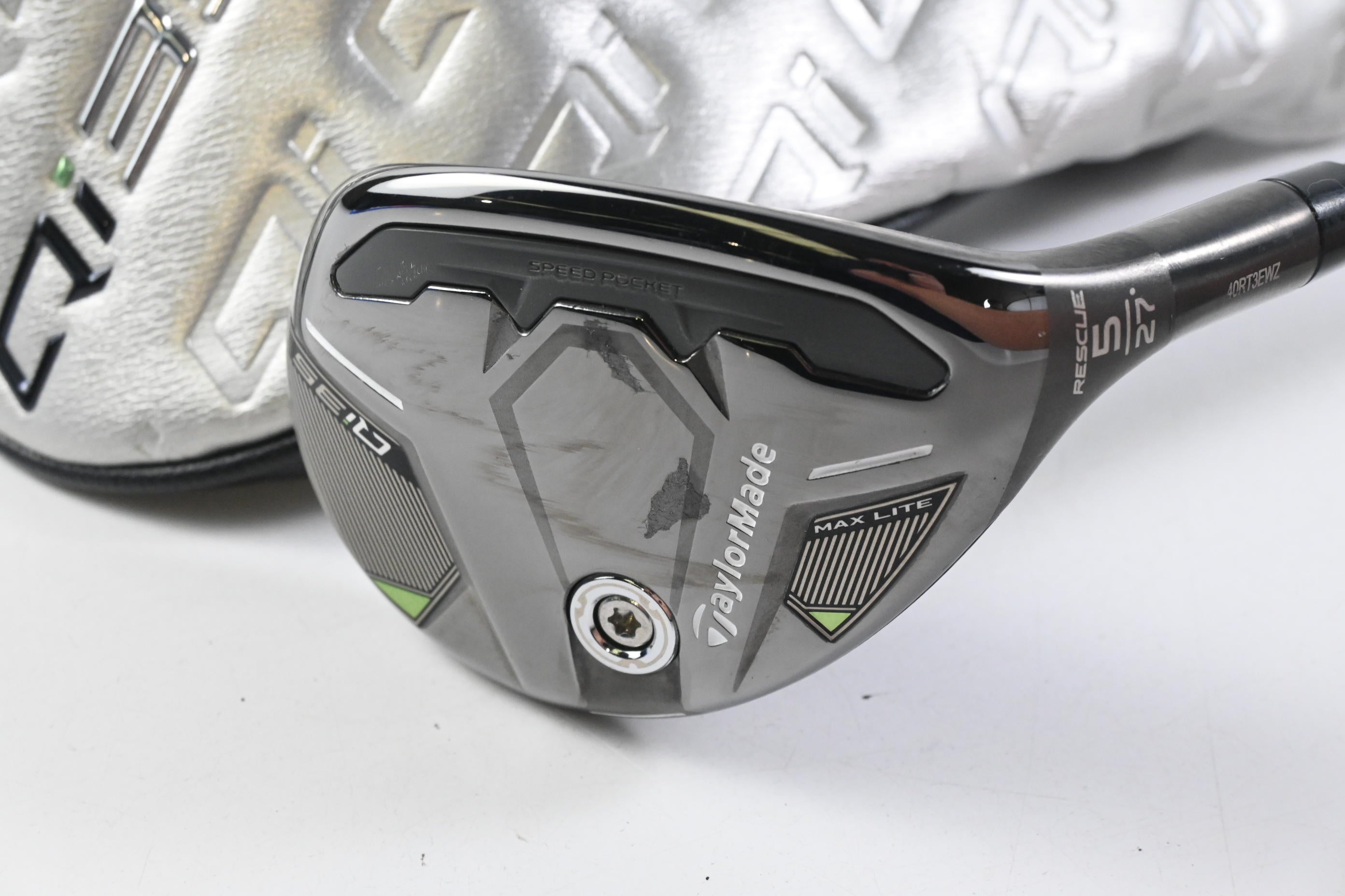 Taylormade Qi35 Max Lite #5 Hybrid / 27 Degree / Senior Flex Vanquish 5 Shaft