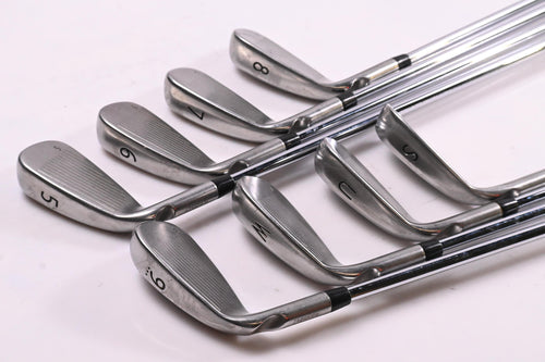 Ping G Series Irons / 5-PW+GW+SW / Green Dot / Regular Flex Ping AWT 2.0 Shafts