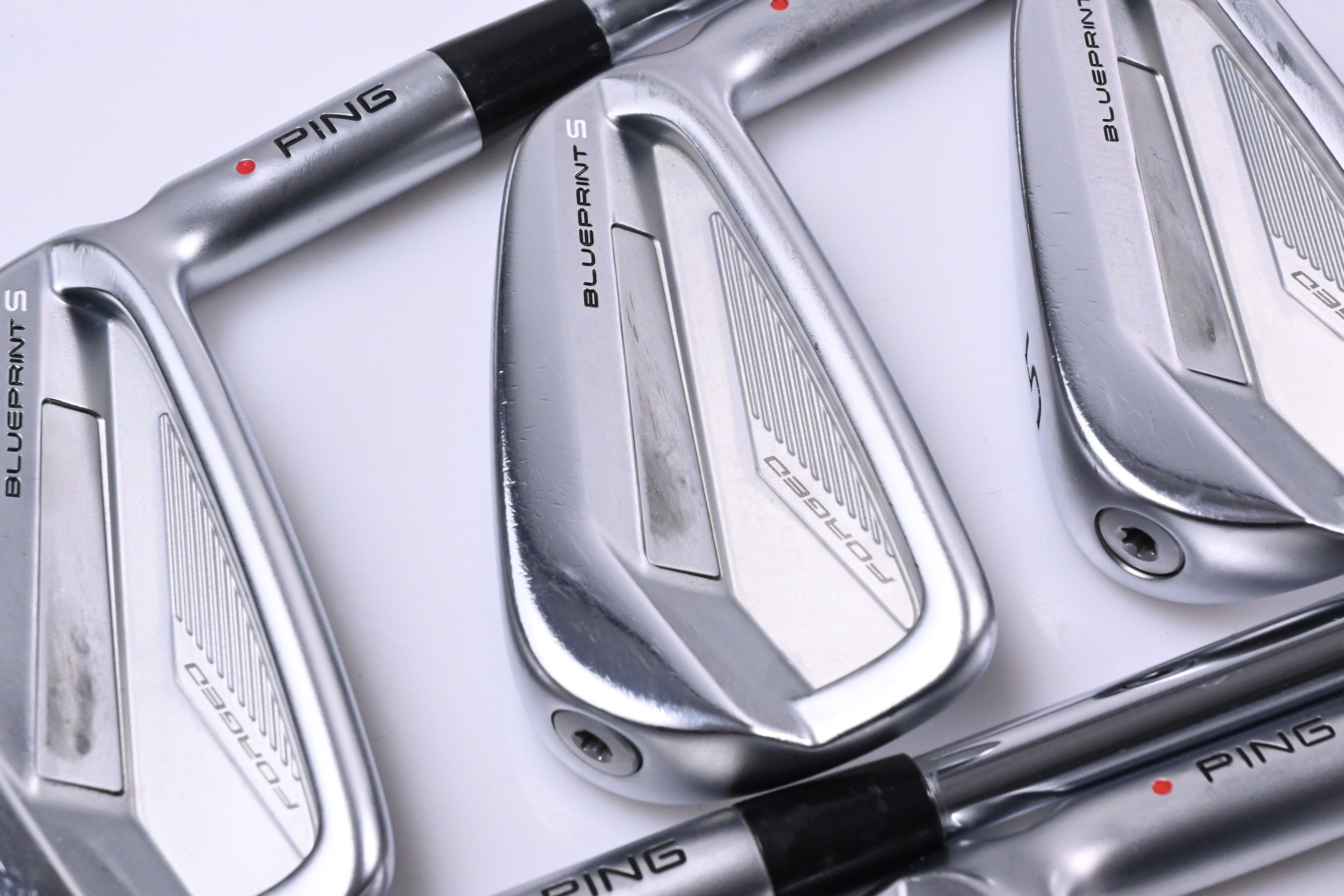 Ping Blueprint S Irons / 3-PW / Red Dot / X-Flex Dynamic Gold 120 X100 Shafts