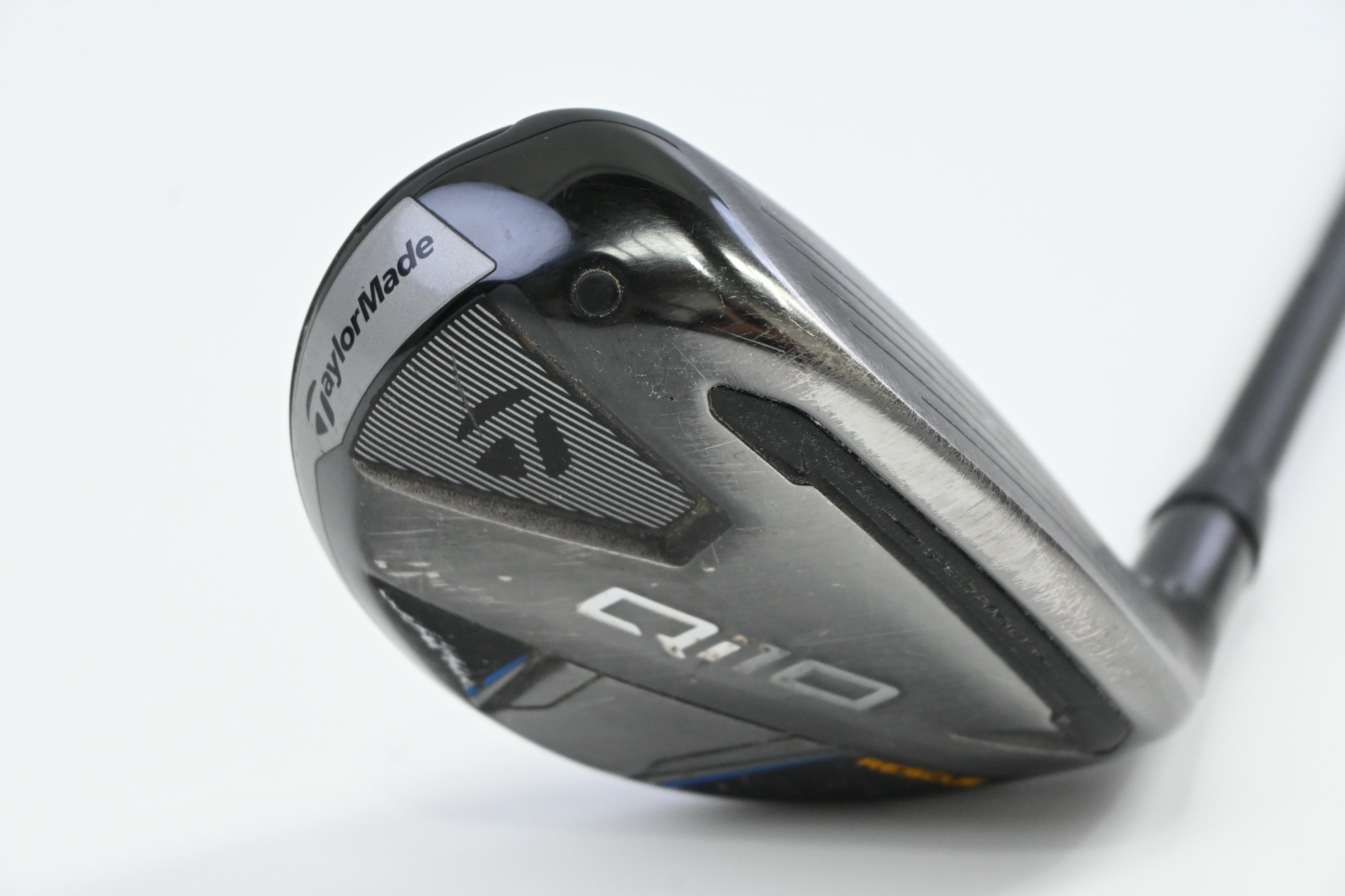Taylormade Qi10 #4 Hybrid / 22 Degree / Regular Flex HZRDUS Gen5 Black 80