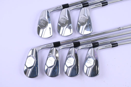 Bridgestone Tour B X-Blade Irons / 4-PW / Stiff Flex Dynamic Gold S200 Shafts