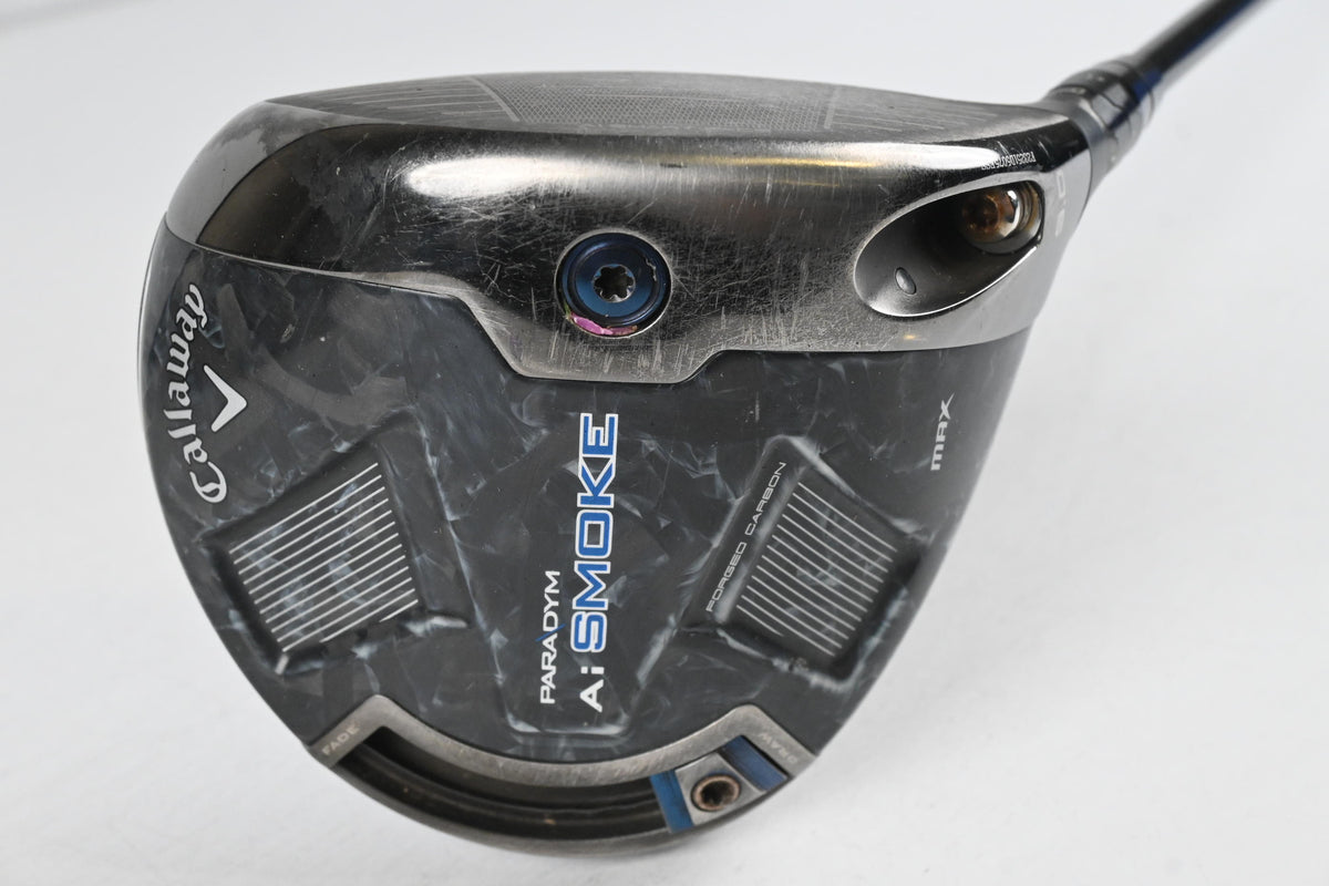 Callaway Paradym Ai Smoke Max Driver / 9 Degree / Stiff Flex Hzrdus Smoke RDX 60