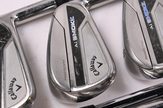 Callaway Paradym Ai Smoke Irons / 6-PW+AW / Regular Flex Elevate MPH 95