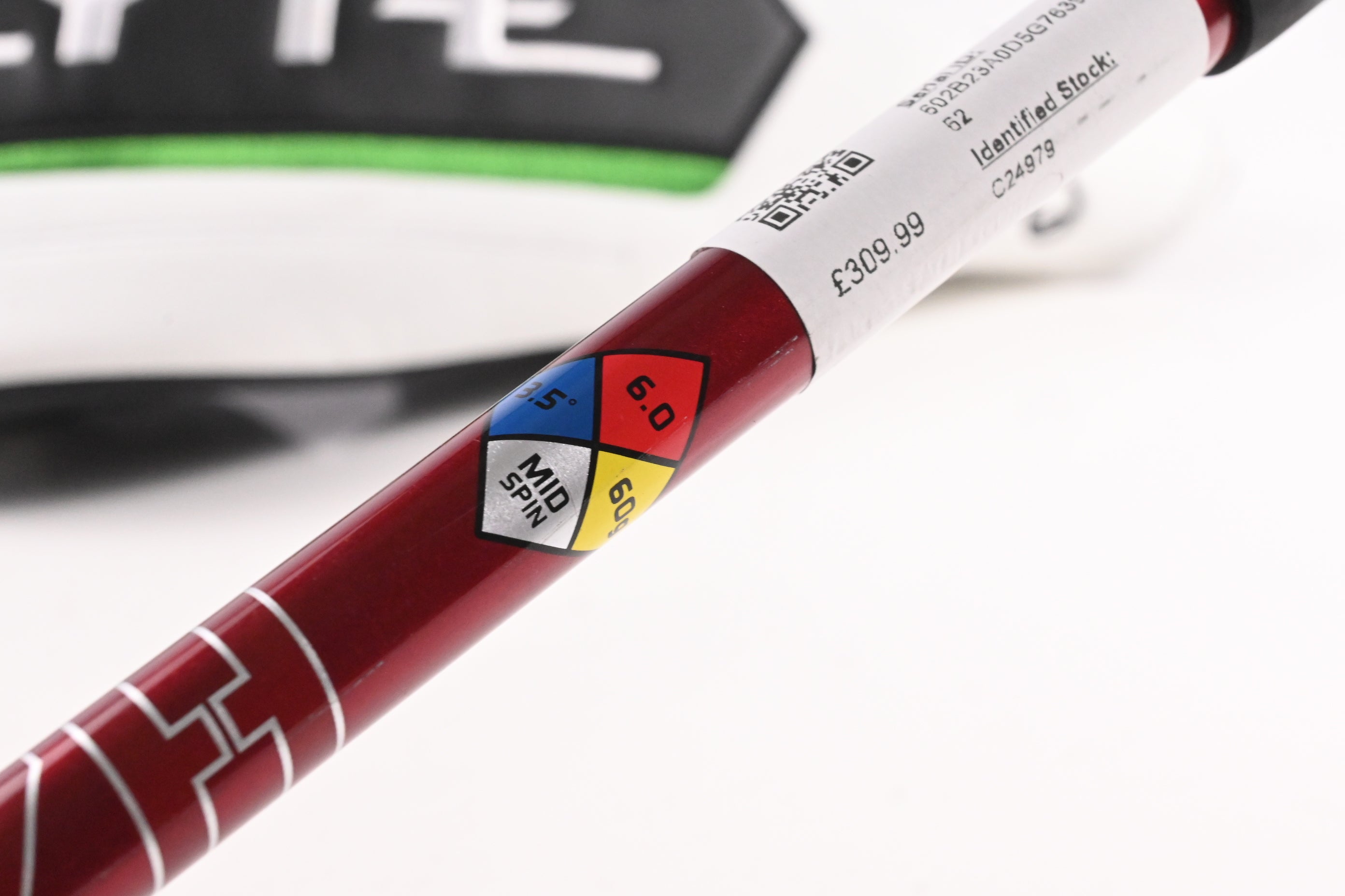 Callaway Elyte Triple Diamond Driver / 9 Degree / Stiff Flex HZRDUS Smoke RDX