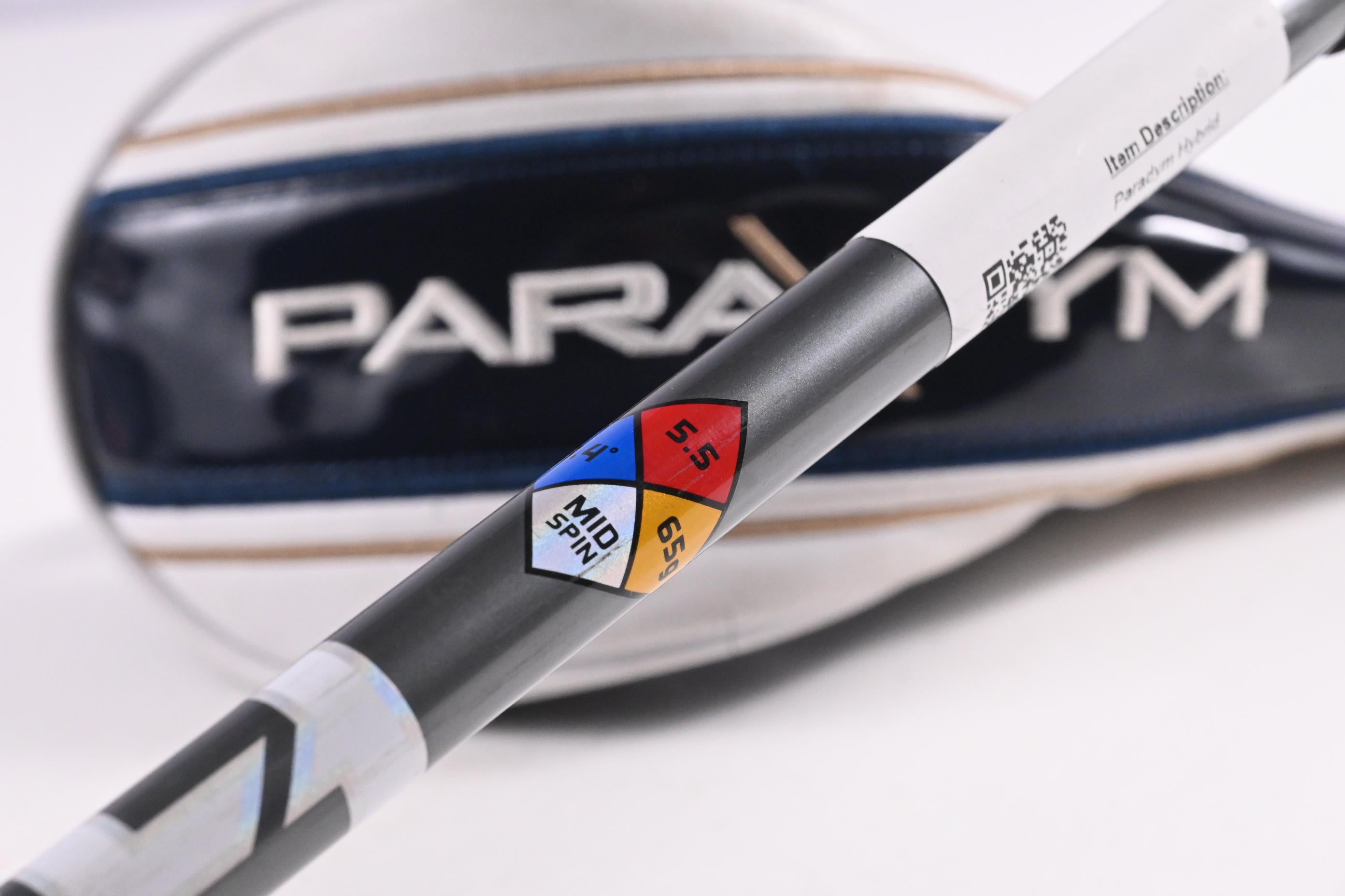 Callaway Paradym #3 Hybrid / 21 Degree / Regular Flex HZRDUS Silver 65 Shaft