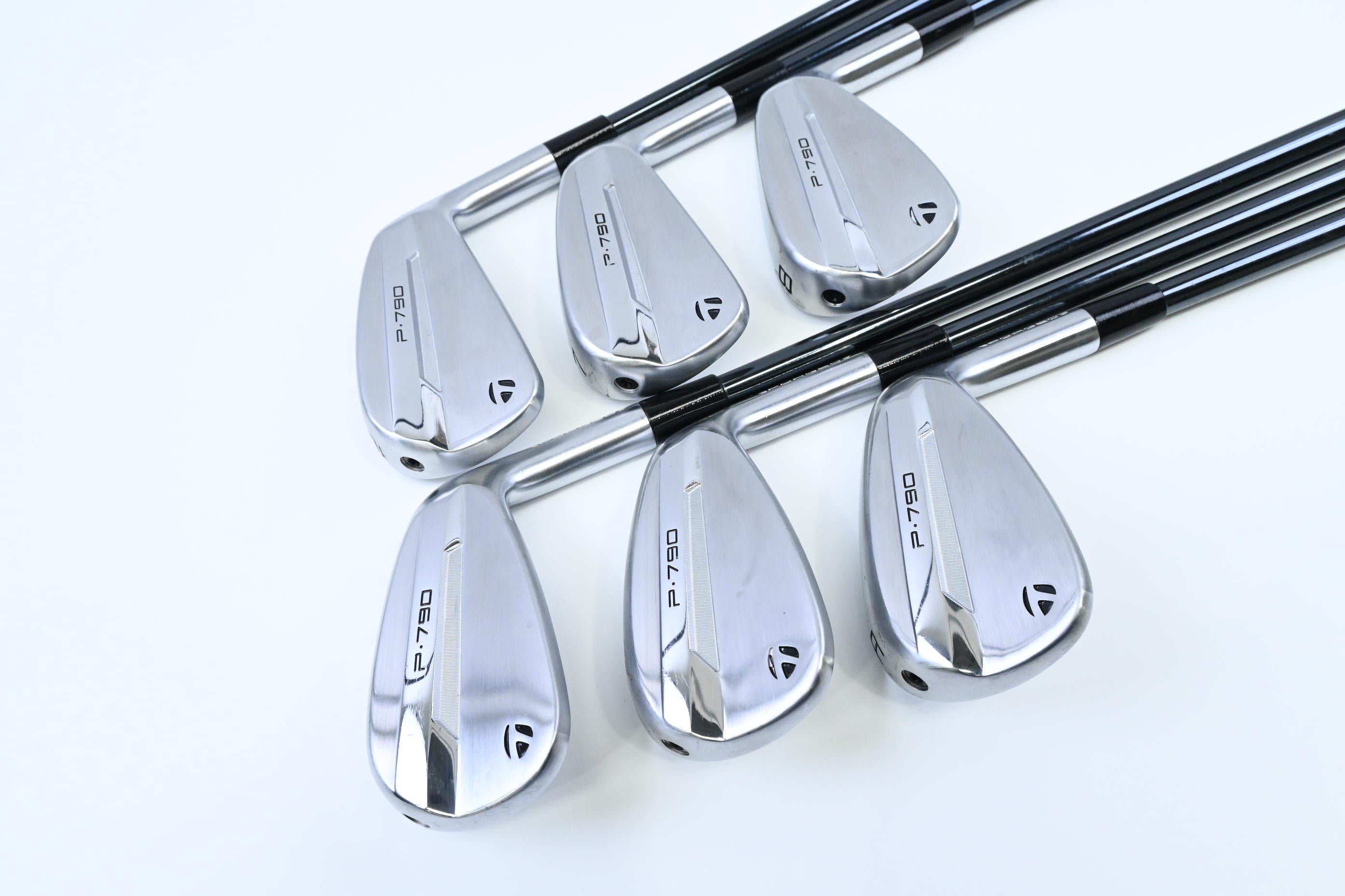 Taylormade P790 2025 Irons / 6-PW+AW / Regular Flex UST Recoil ESX 60 Shafts