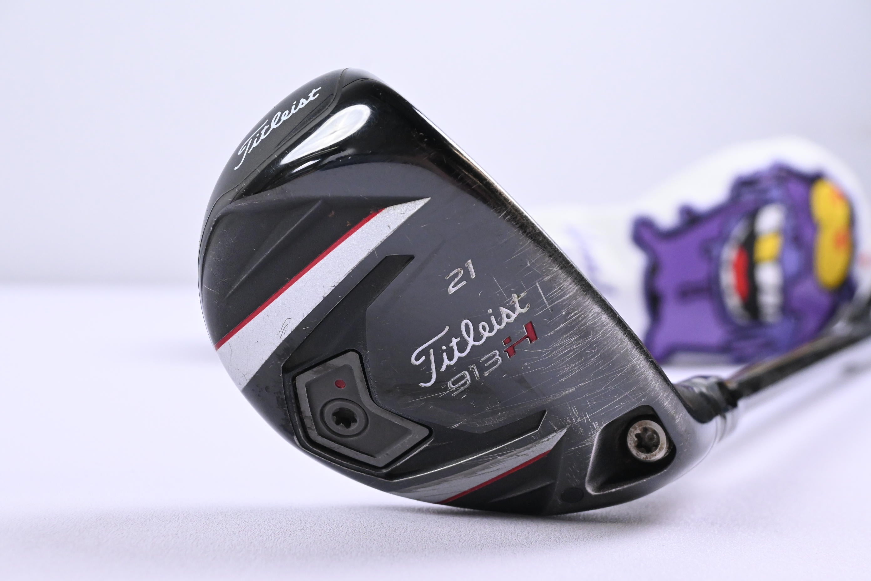 Titleist 913H #3 Hybrid / 21 Degree / Regular Flex Aldila RIP Phenom 80 Shaft