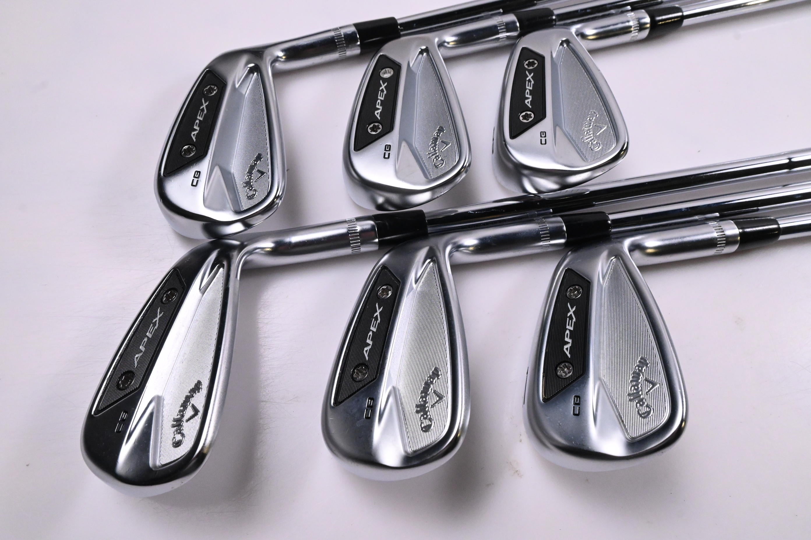 Callaway Apex CB 24 Irons / 6-PW+GW / Stiff Flex Dynamic Gold S400 Shafts