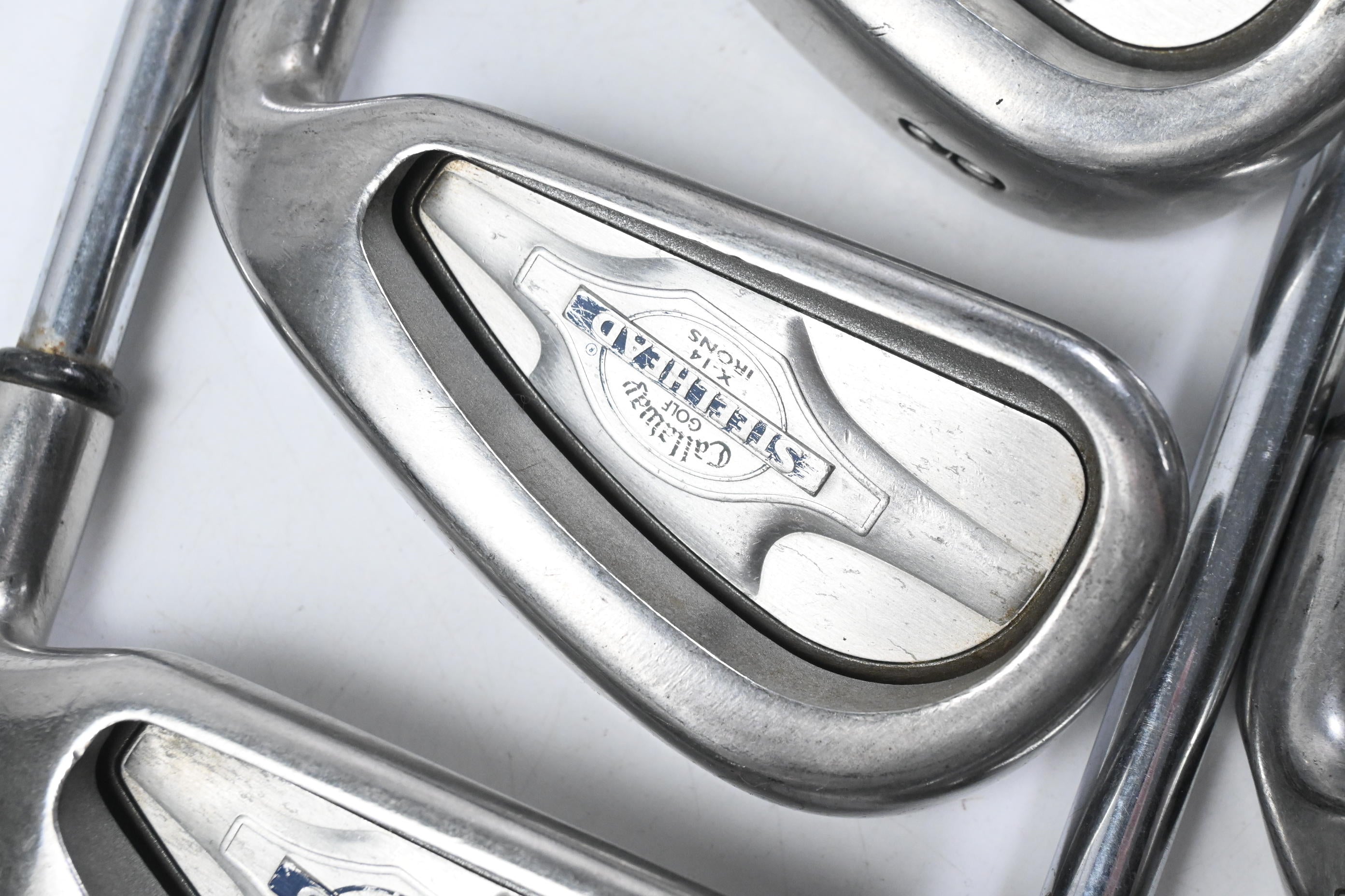Callaway X-14 Irons / 6-PW+GW+SW+LW / Uniflex Callaway Steelhead Shafts