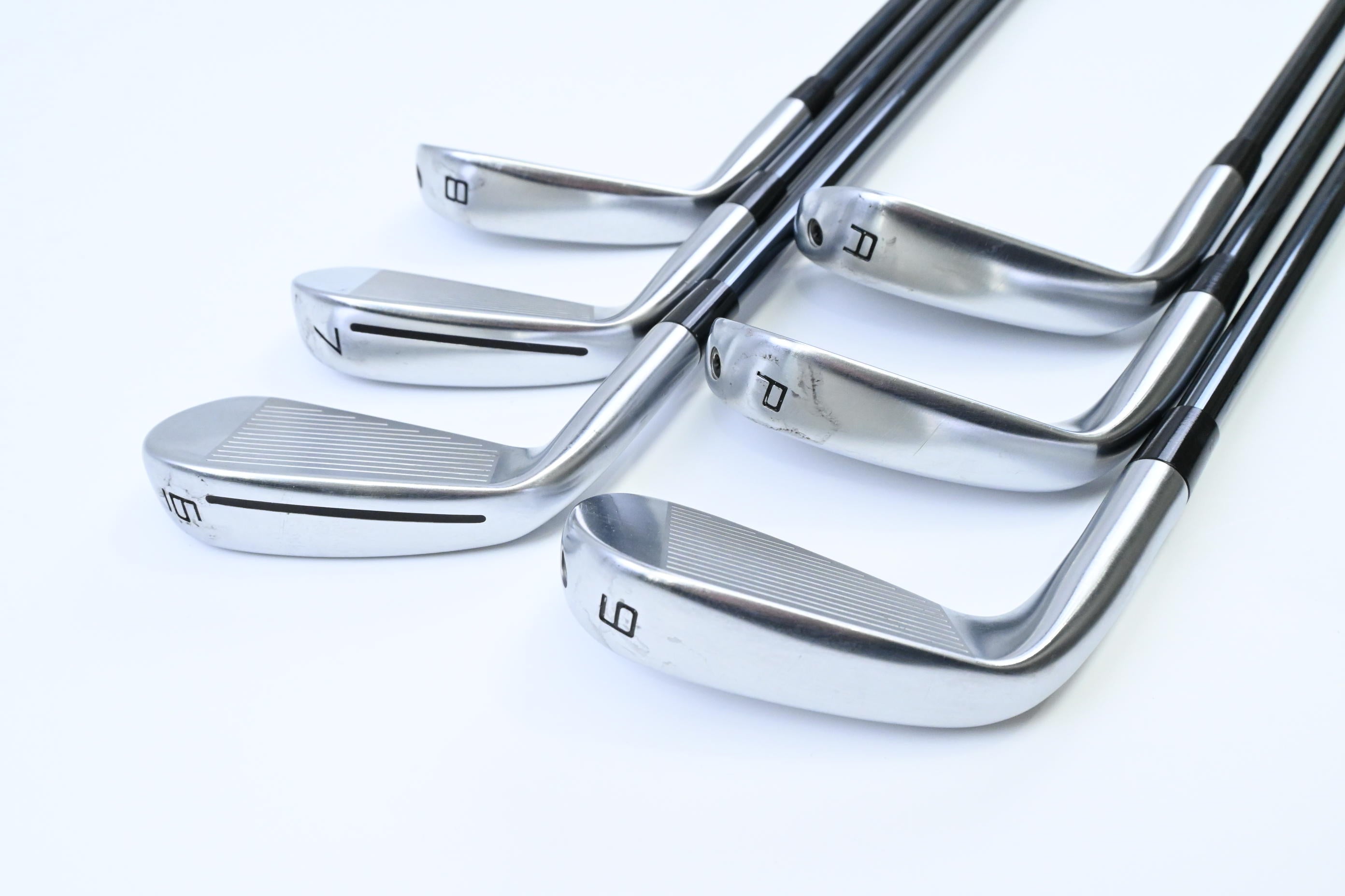Taylormade P790 2025 Irons / 6-PW+AW / Regular Flex UST Recoil ESX 60 Shafts