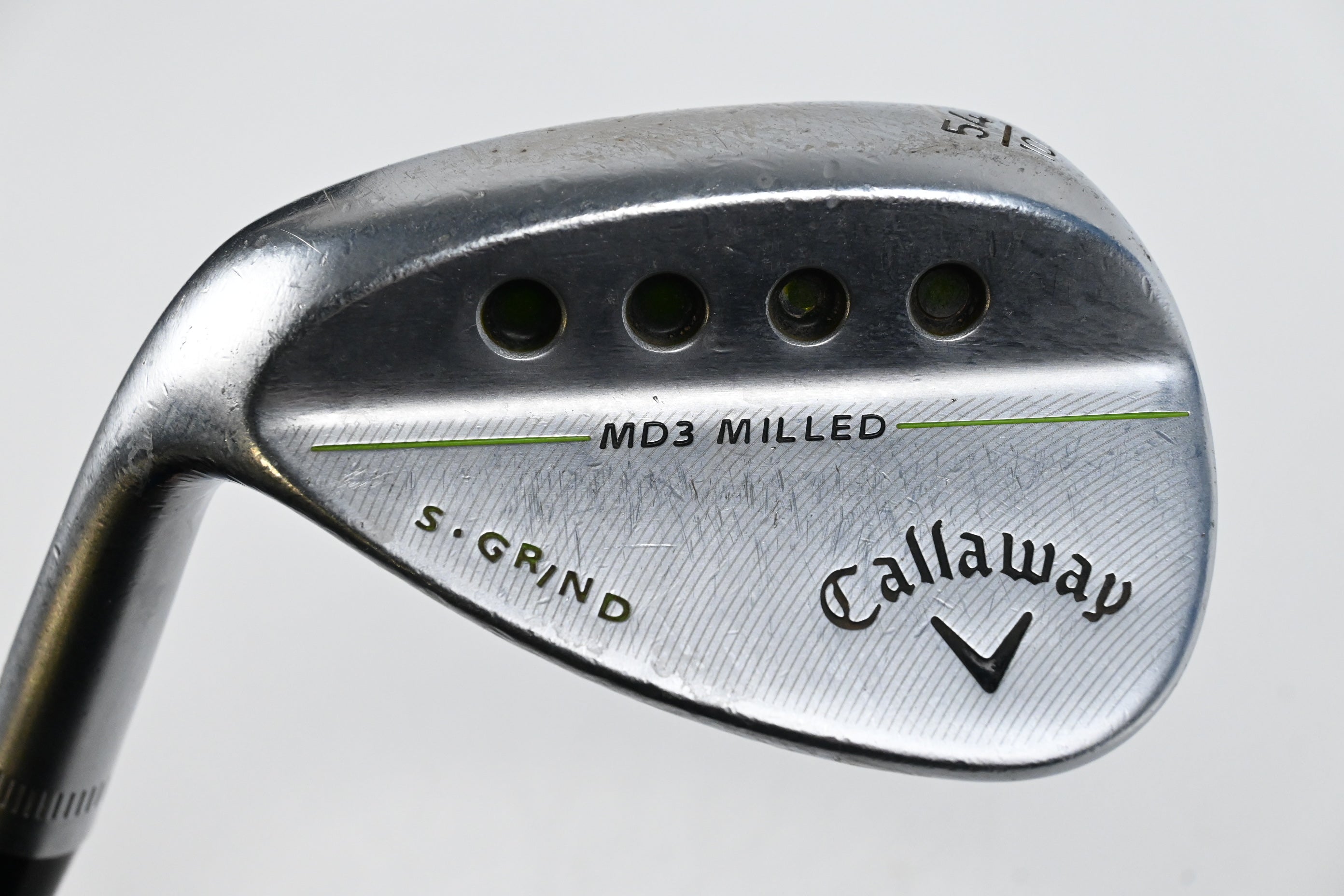 Left Hand Callaway MD3 Milled Sand Wedge / 54 Degree / Wedge Flex Dynamic Gold