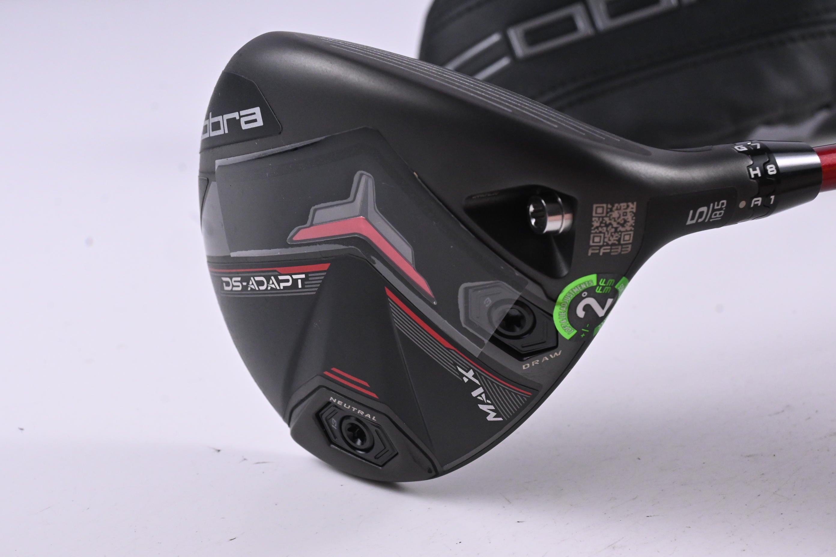 Cobra DS-Adapt Max #5 Wood / 18.5 Degree / Regular Flex Denali Red 50 Shaft