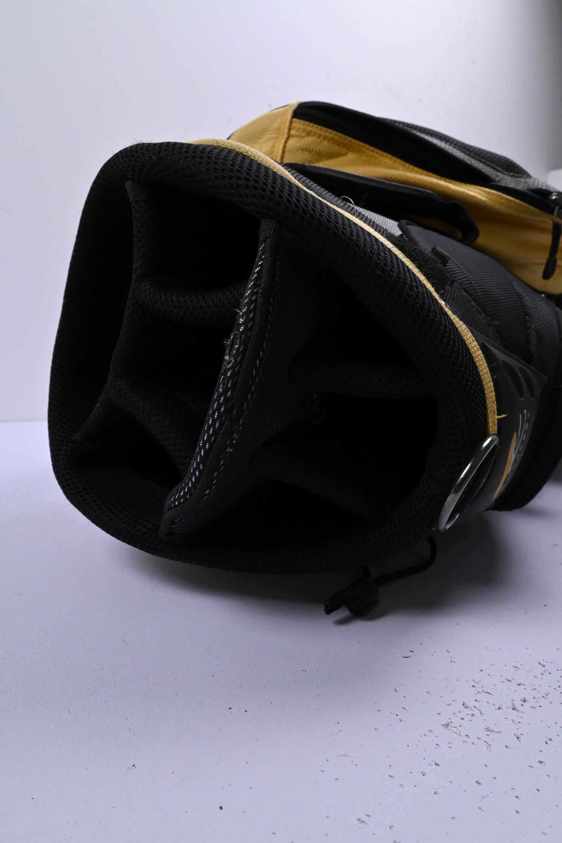 Powakaddy Cart Bag / 7-Way Divider / Black & Yellow