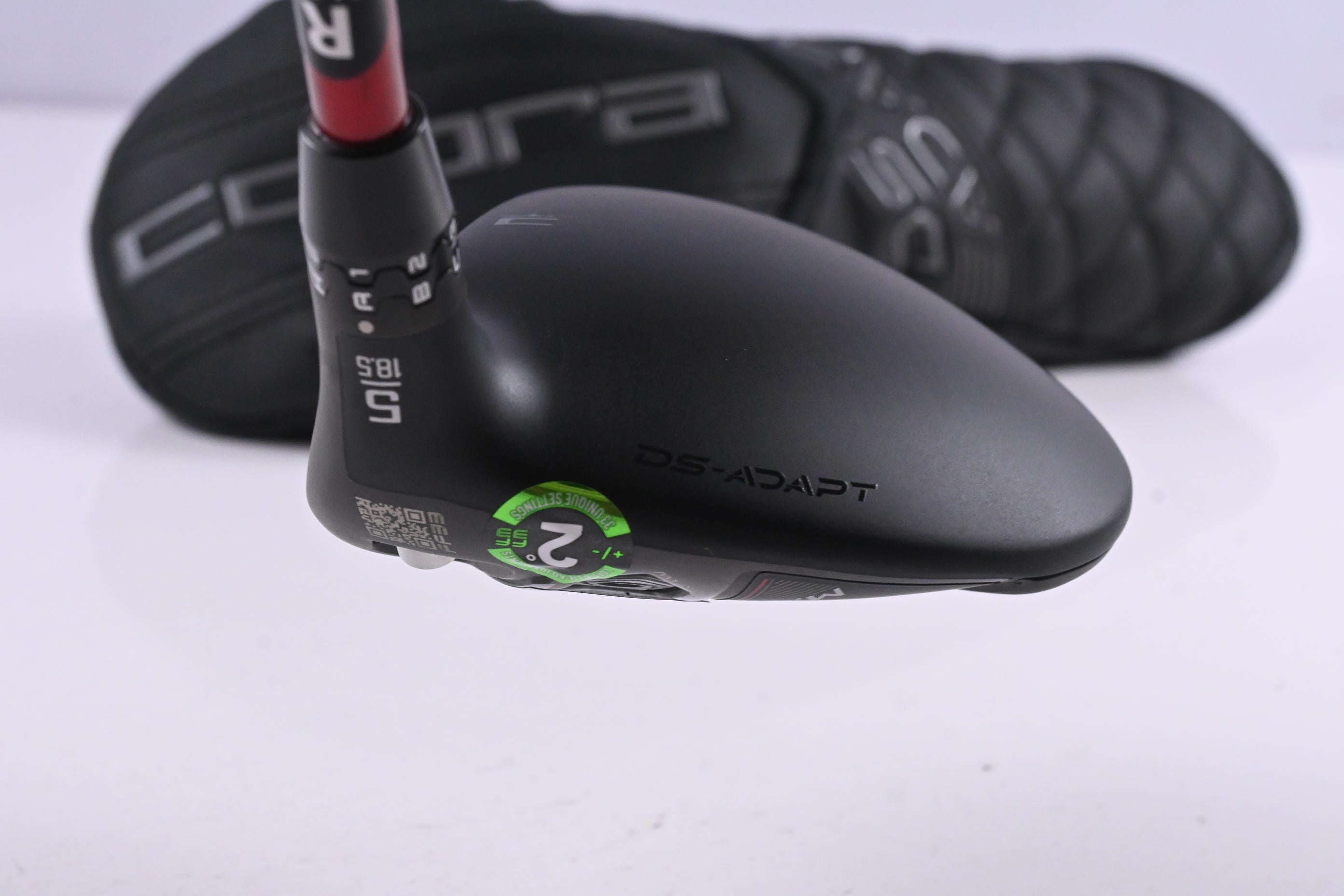Cobra DS-Adapt Max #5 Wood / 18.5 Degree / Regular Flex Denali Red 50 Shaft