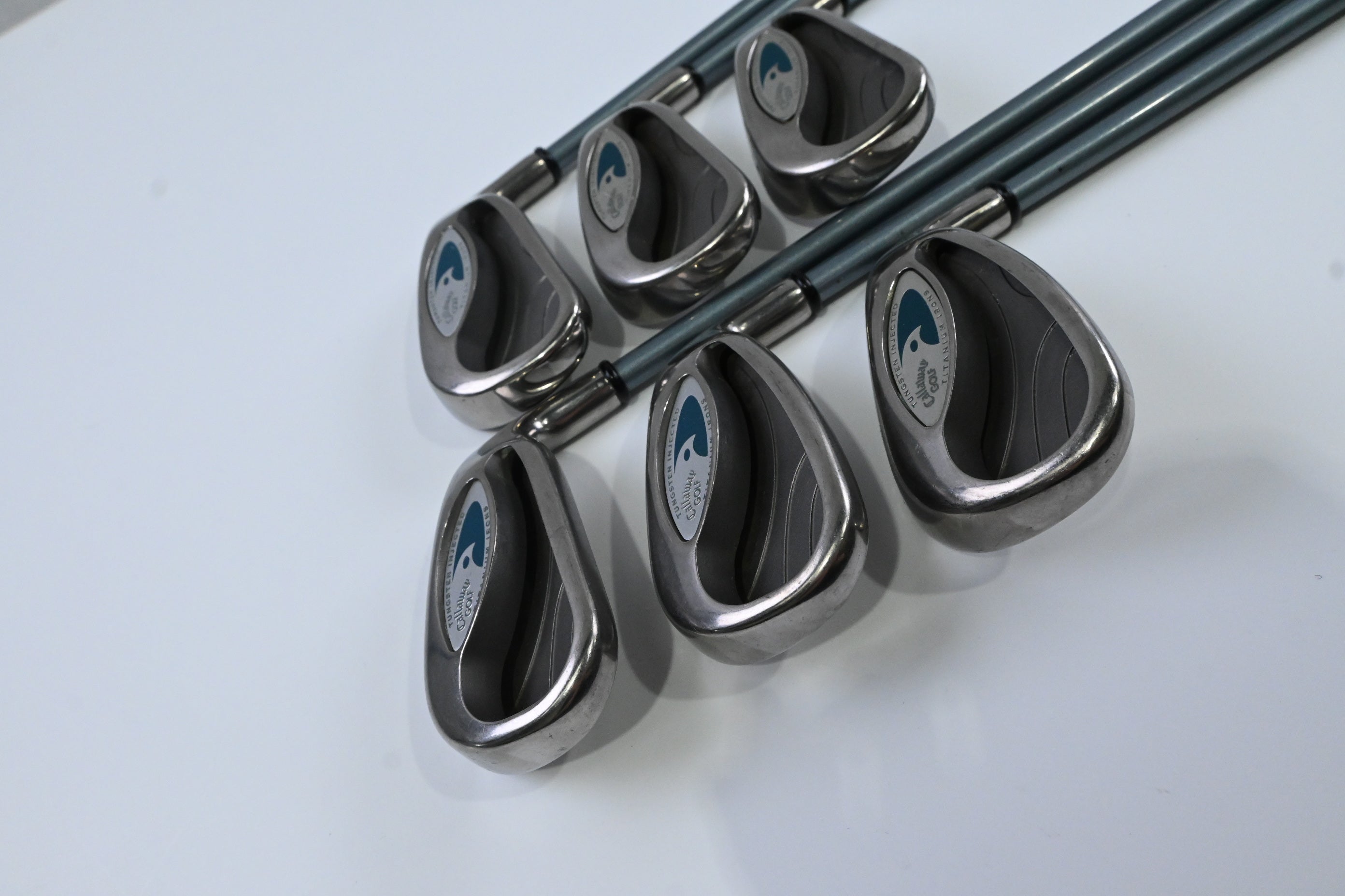 Ladies Callaway Hawk Eye Tungsten Titanium Irons / 4-9i / Ladies Flex Hawk Eye