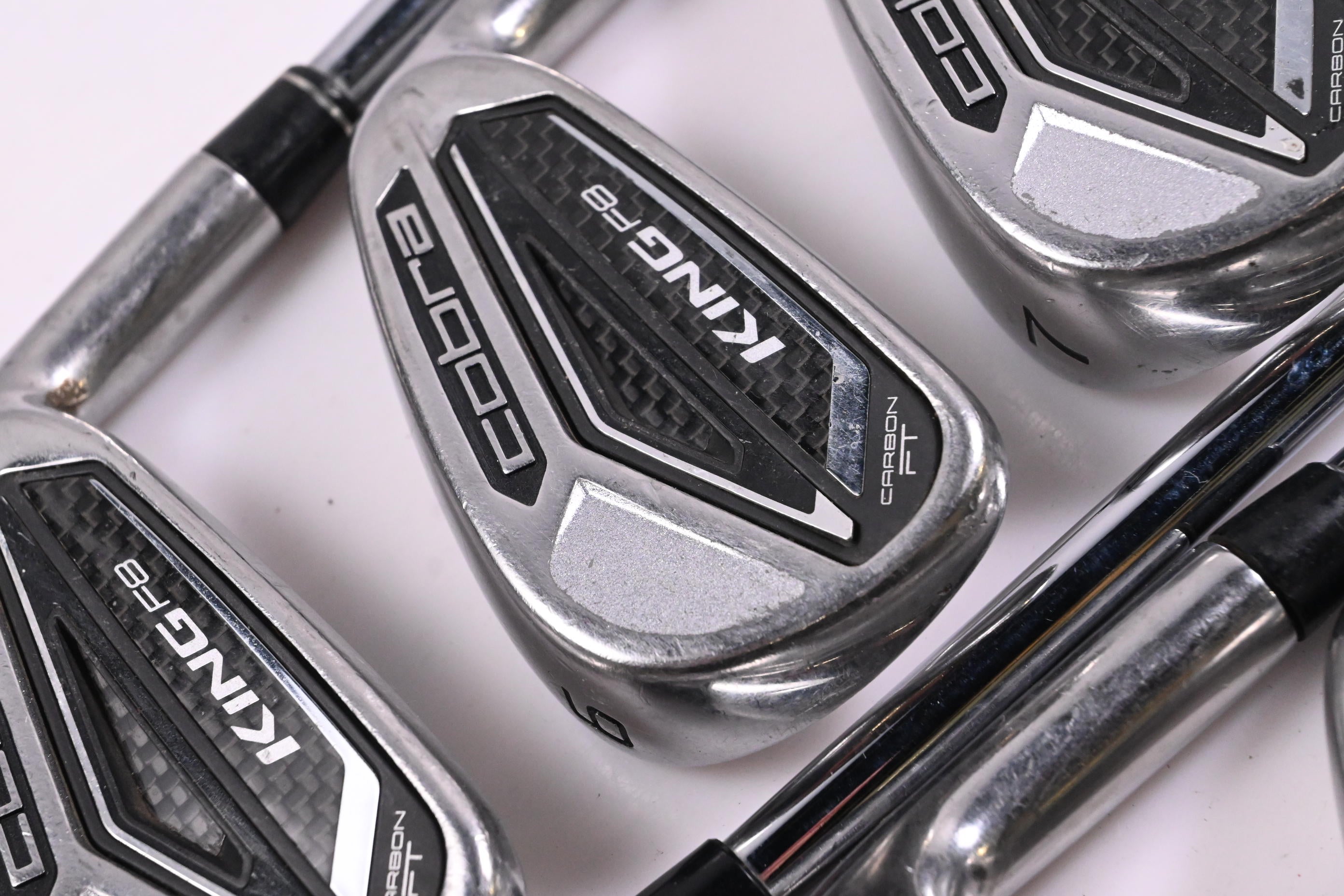 Cobra King F8 Irons / 5-PW+SW / Regular Flex XP 90 Shafts