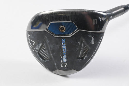 Callaway Paradym Ai Smoke Max #5 Wood / 18 Degree / Stiff Flex Tensei AV Blue 65