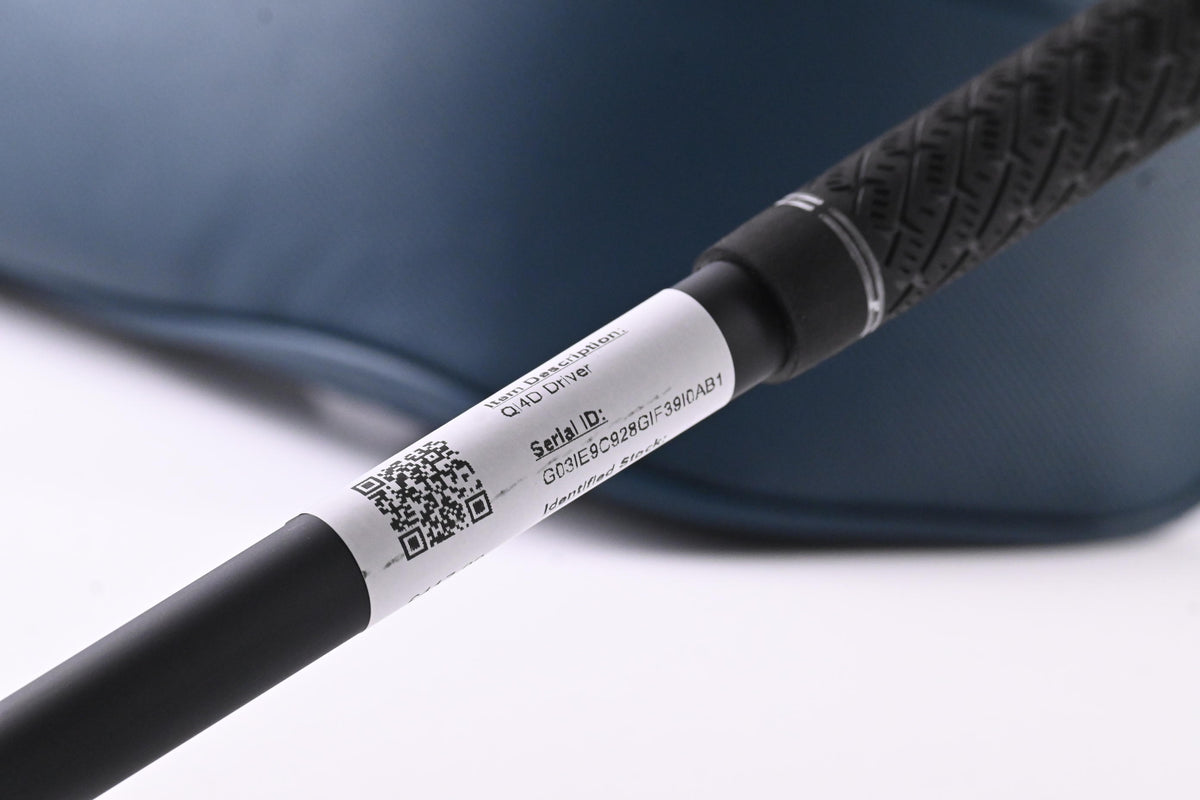 Taylormade Qi4D Driver / 10.5 Degree / Regular Flex REAX Blue 50 Shaft