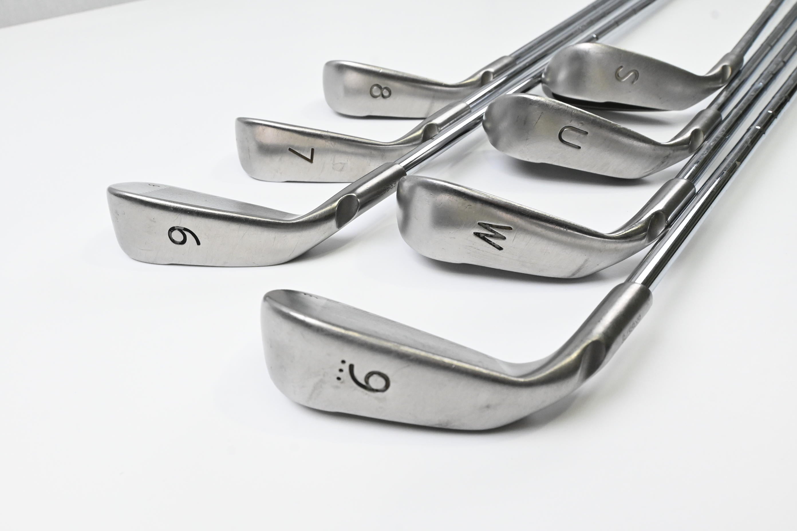 Ping G20 Irons / 6-PW+UW+SW / Orange Dot / Regular Flex Ping CFS Steel Shafts