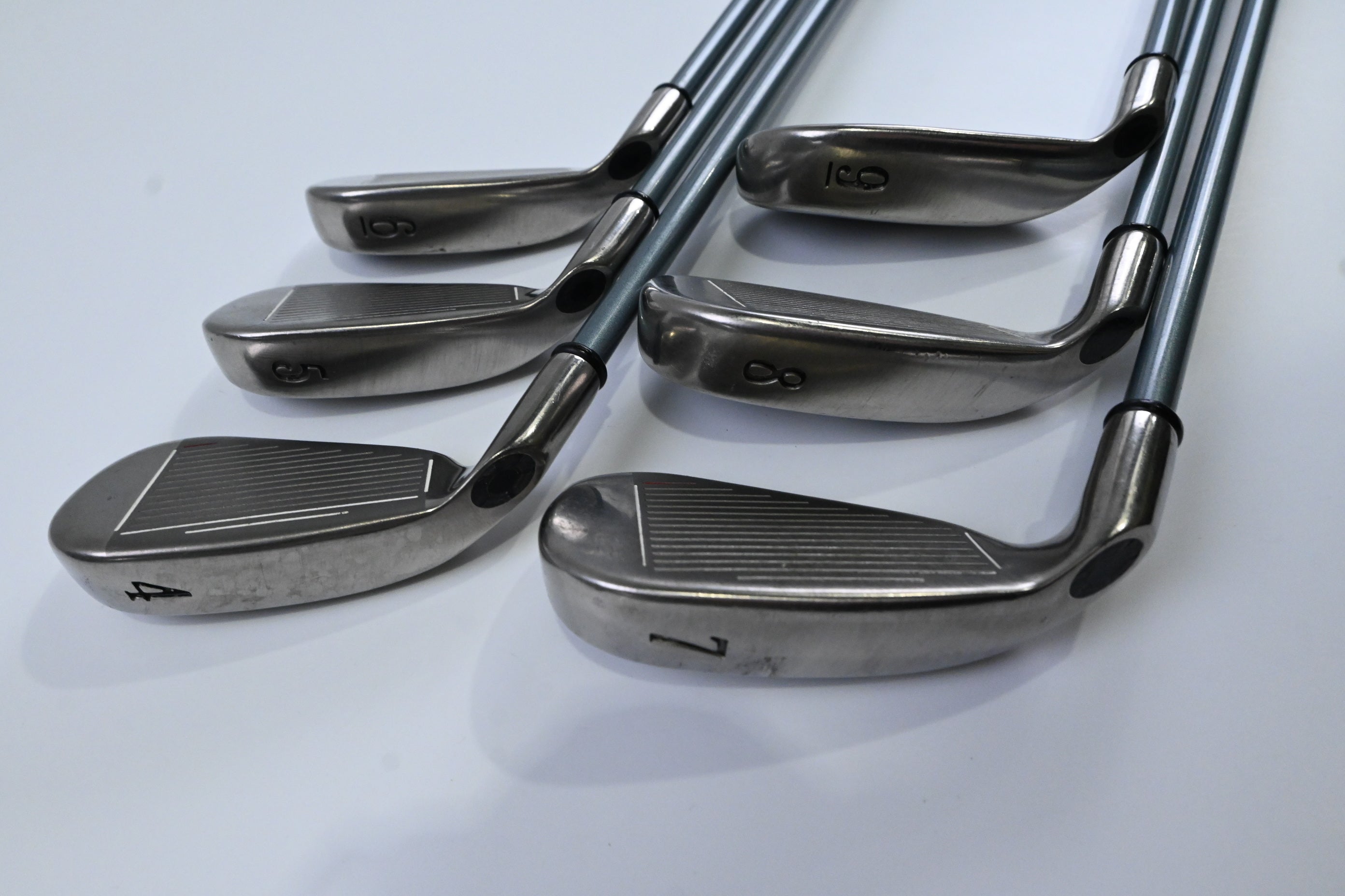 Ladies Callaway Hawk Eye Tungsten Titanium Irons / 4-9i / Ladies Flex Hawk Eye