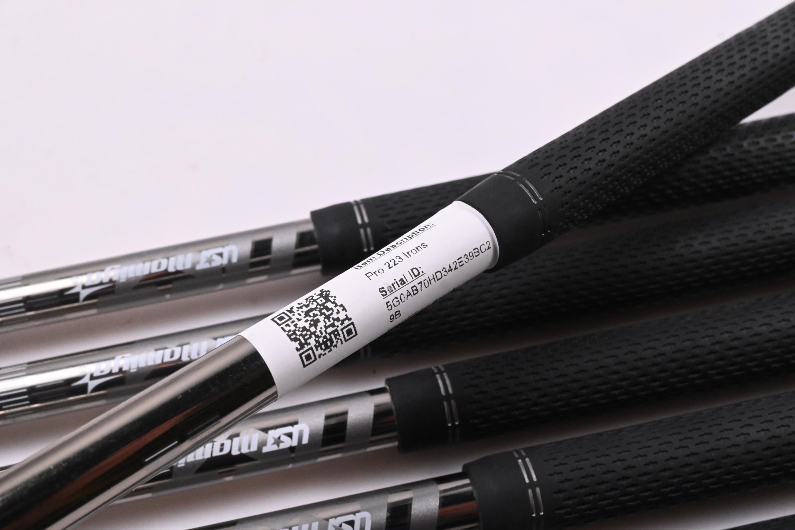 Ladies Mizuno Pro 223 Irons / 6-PW+GW / Ladies Flex UST Recoil ESX 450 Shafts