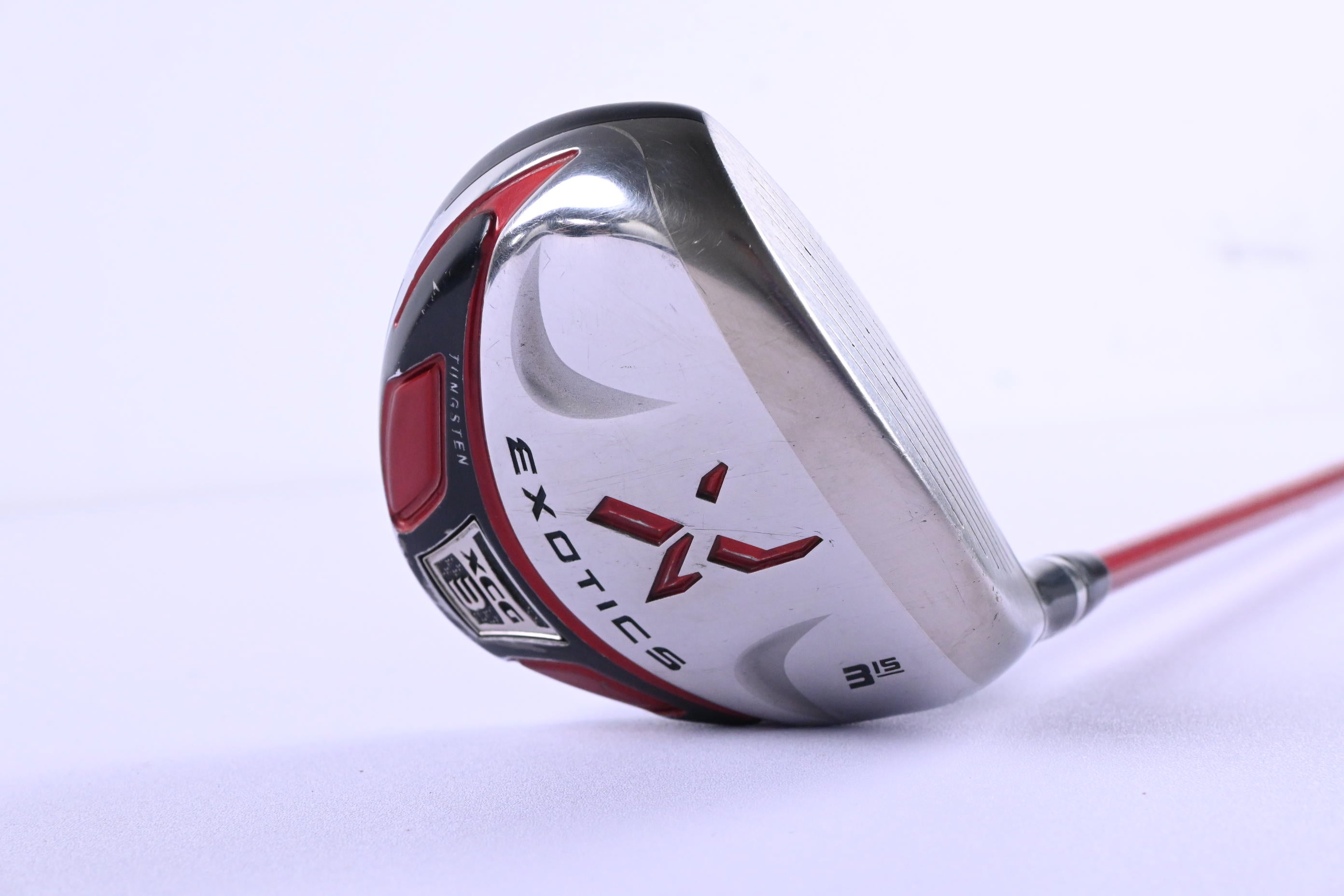 Tour Edge Exotics XCG 3 #3 Wood / 15 Degree / Stiff Flex Fujikura Motore 75