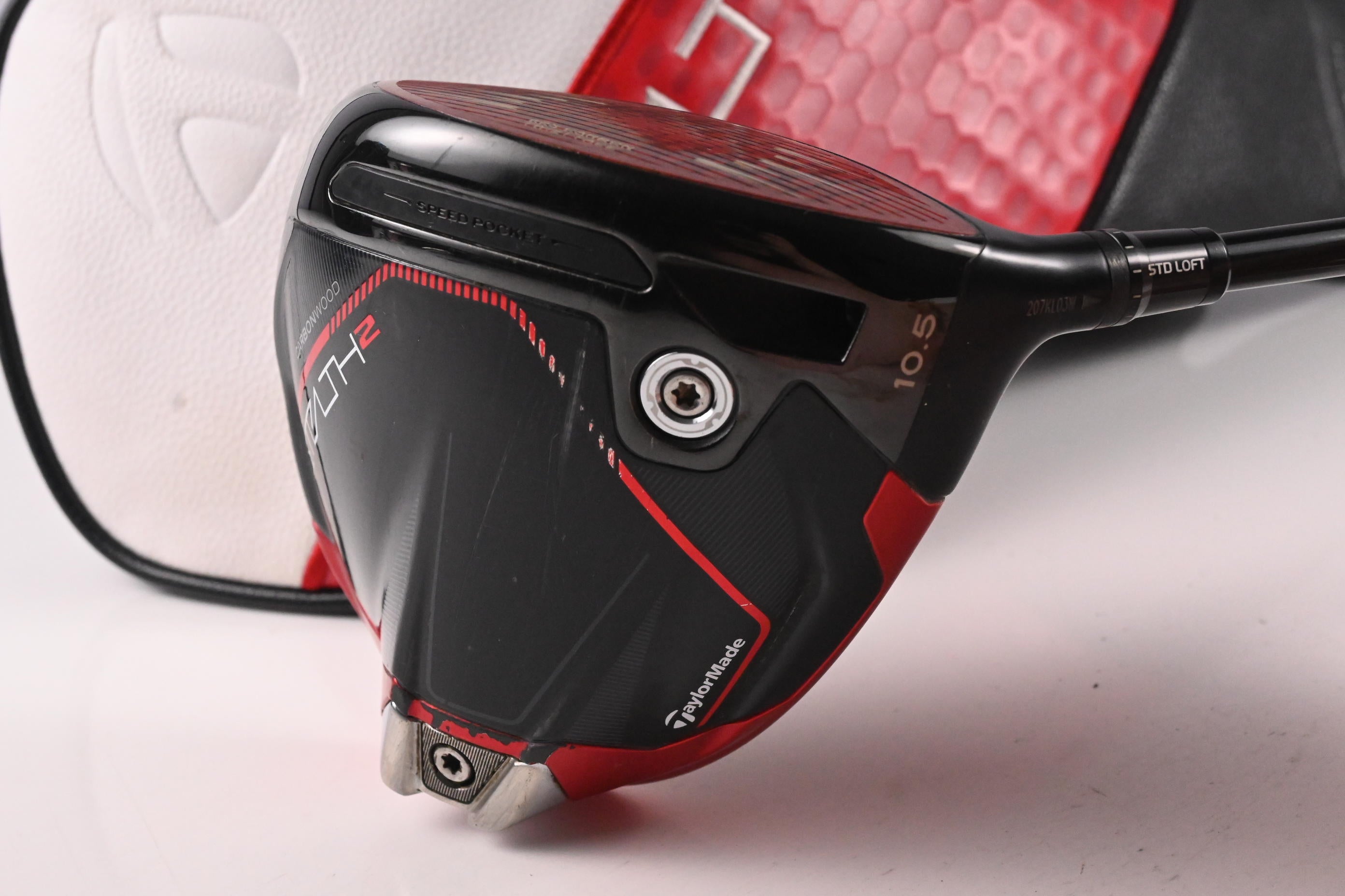 Taylormade Stealth 2 Driver / 10.5 Degree / Regular Flex Fujikura Ventus TR Red