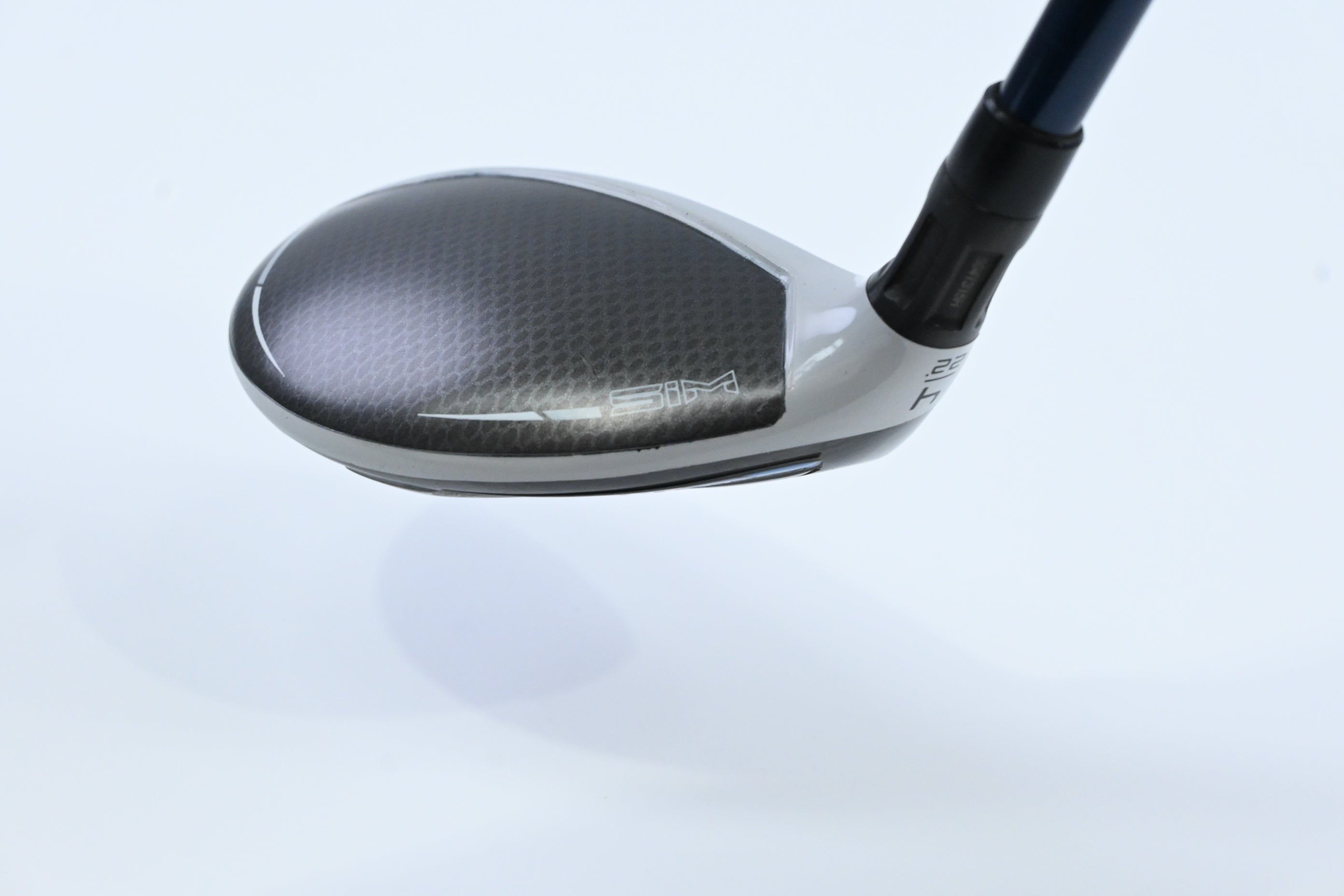 Left Hand Taylormade SIM Max #4 Hybrid / 22 Degree / Regular Flex Ventus Blue 6