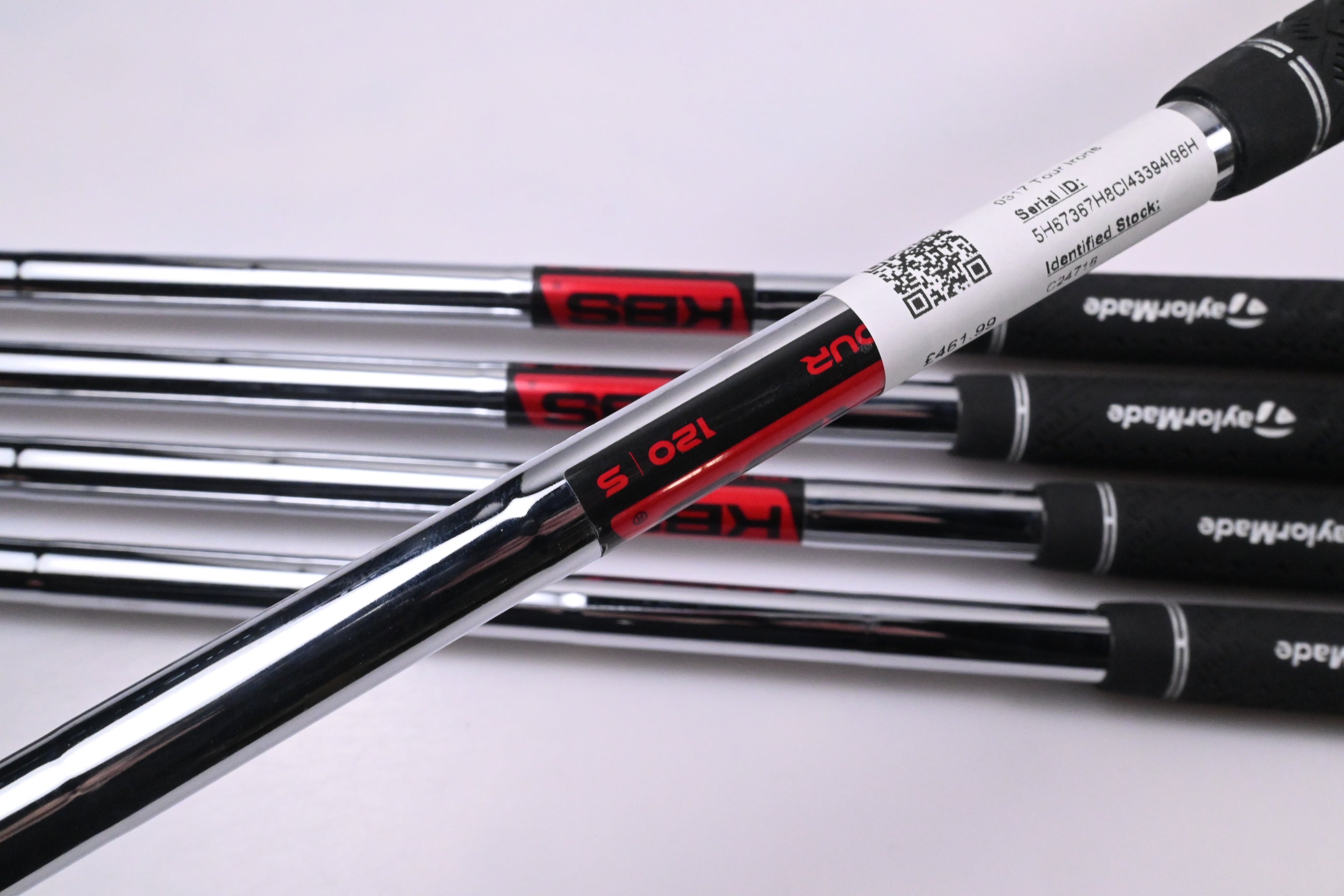 PXG 0317 Tour Irons / 6-PW / Stiff Flex KBS Tour 120 Shafts