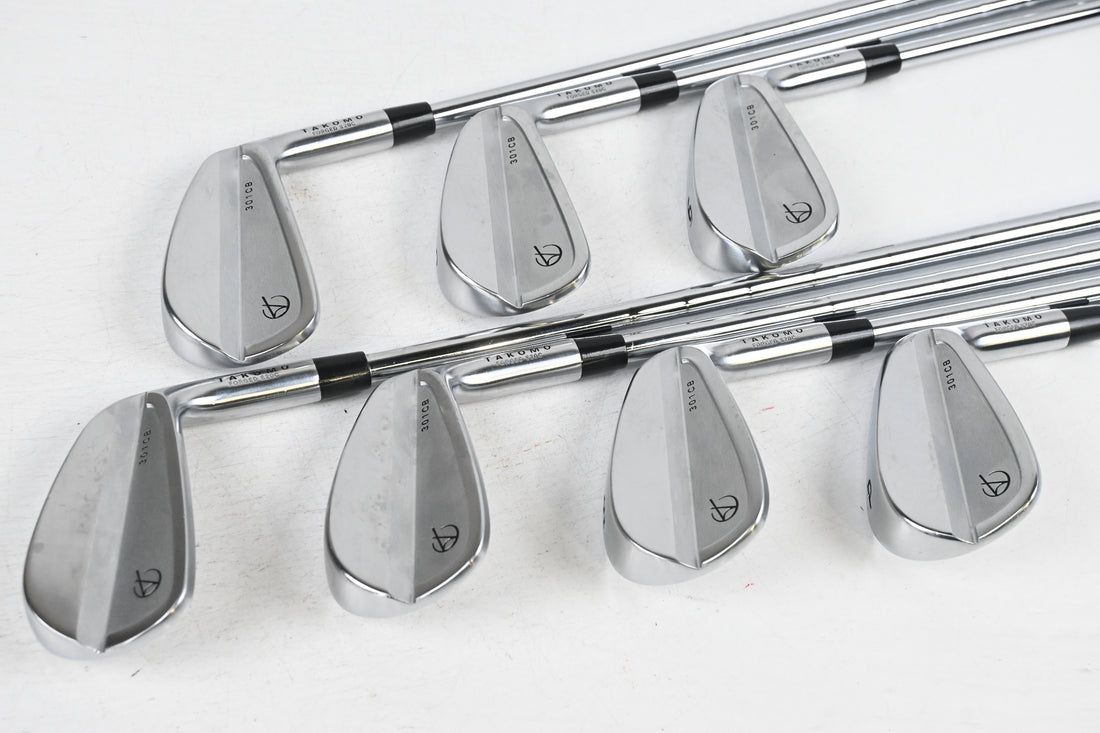 Takomo 301 Irons / 4-PW / X-Flex KBS Tour 130 Shafts