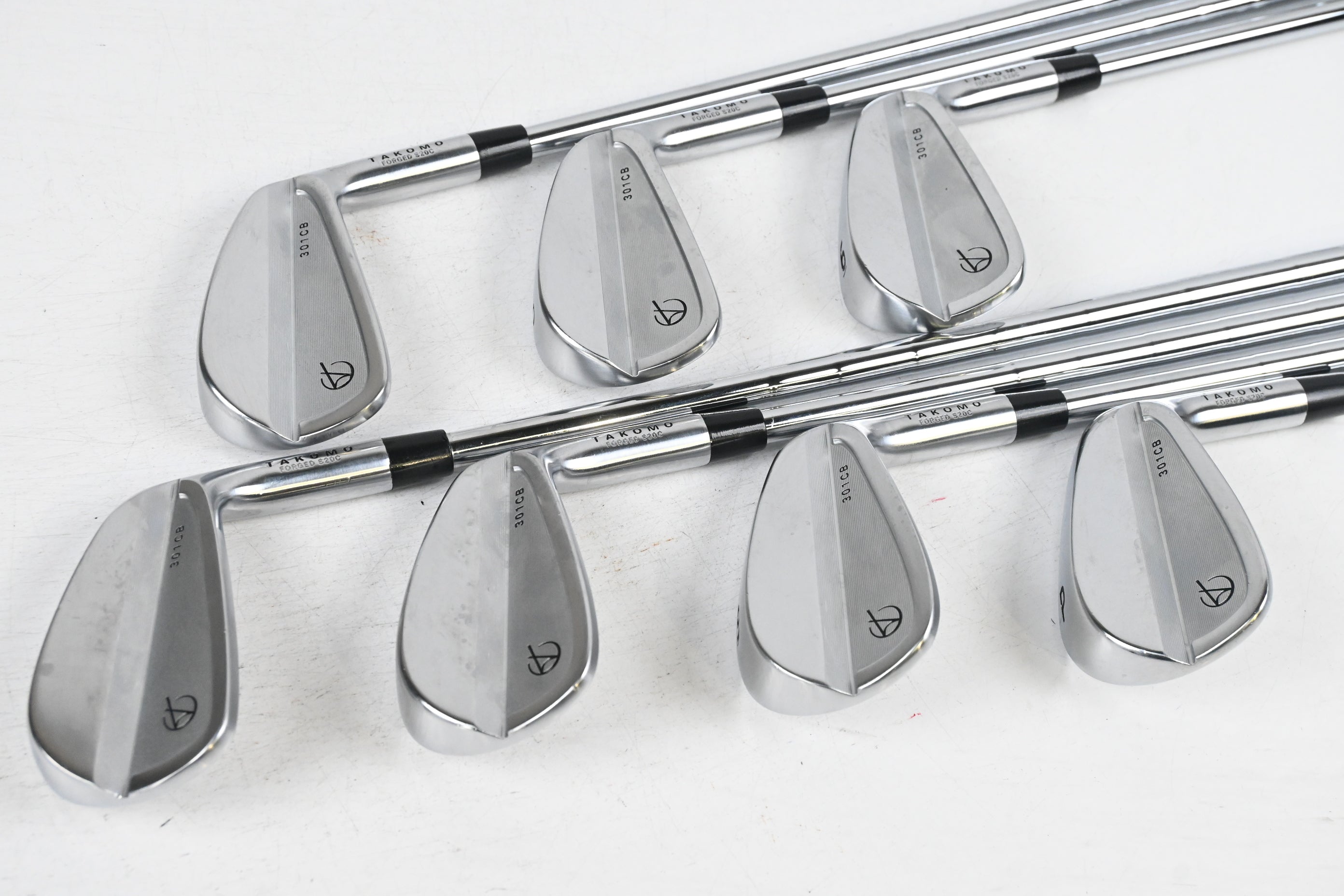 Takomo 301 Irons / 4-PW / X-Flex KBS Tour 130 Shafts