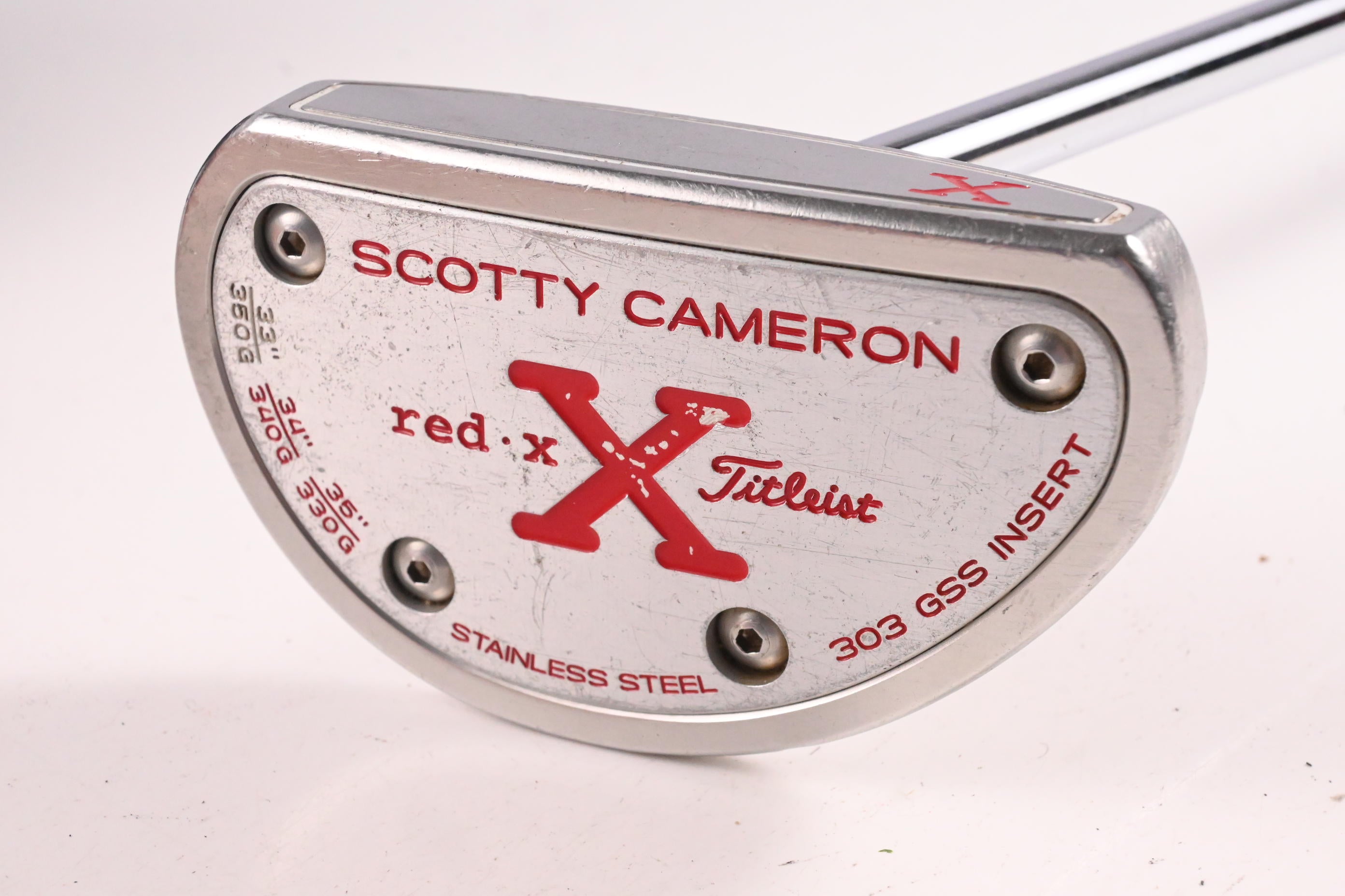 Scotty Cameron Red X2 Putter / 33 Inch