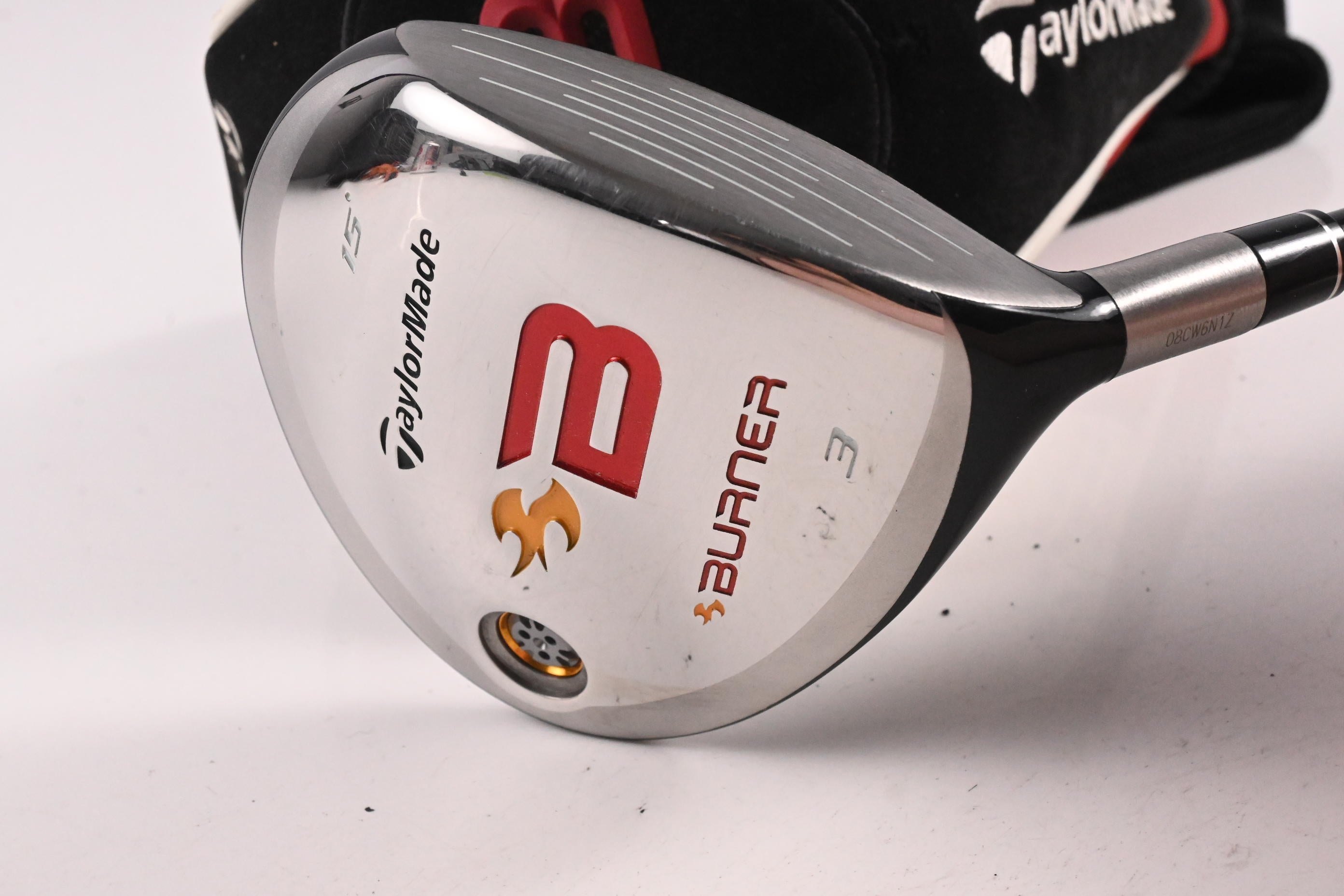 Taylormade Burner 2008 #3 Wood / 15 Degree / Regular Flex REAX 49 Shaft