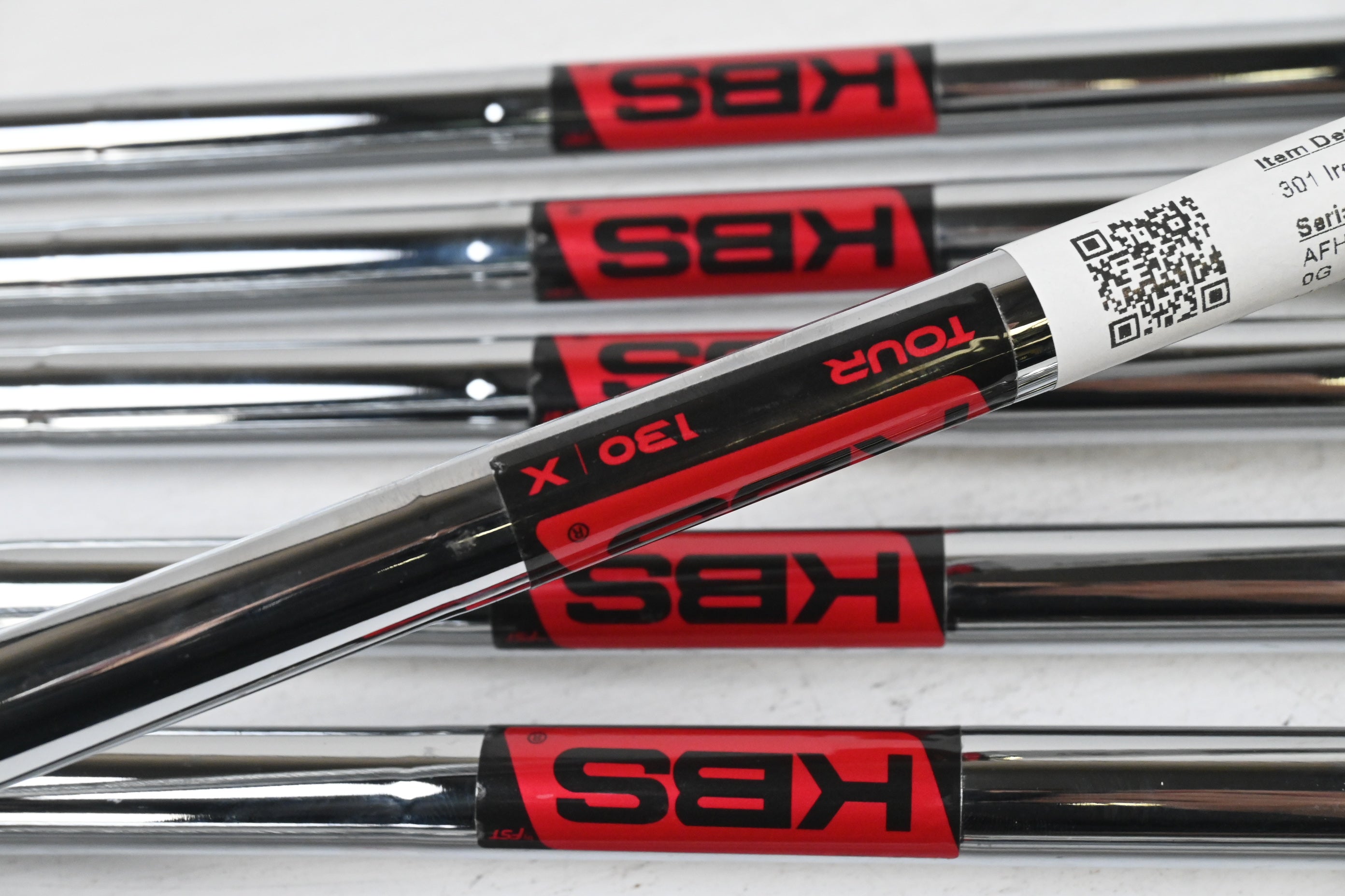 Takomo 301 Irons / 4-PW / X-Flex KBS Tour 130 Shafts
