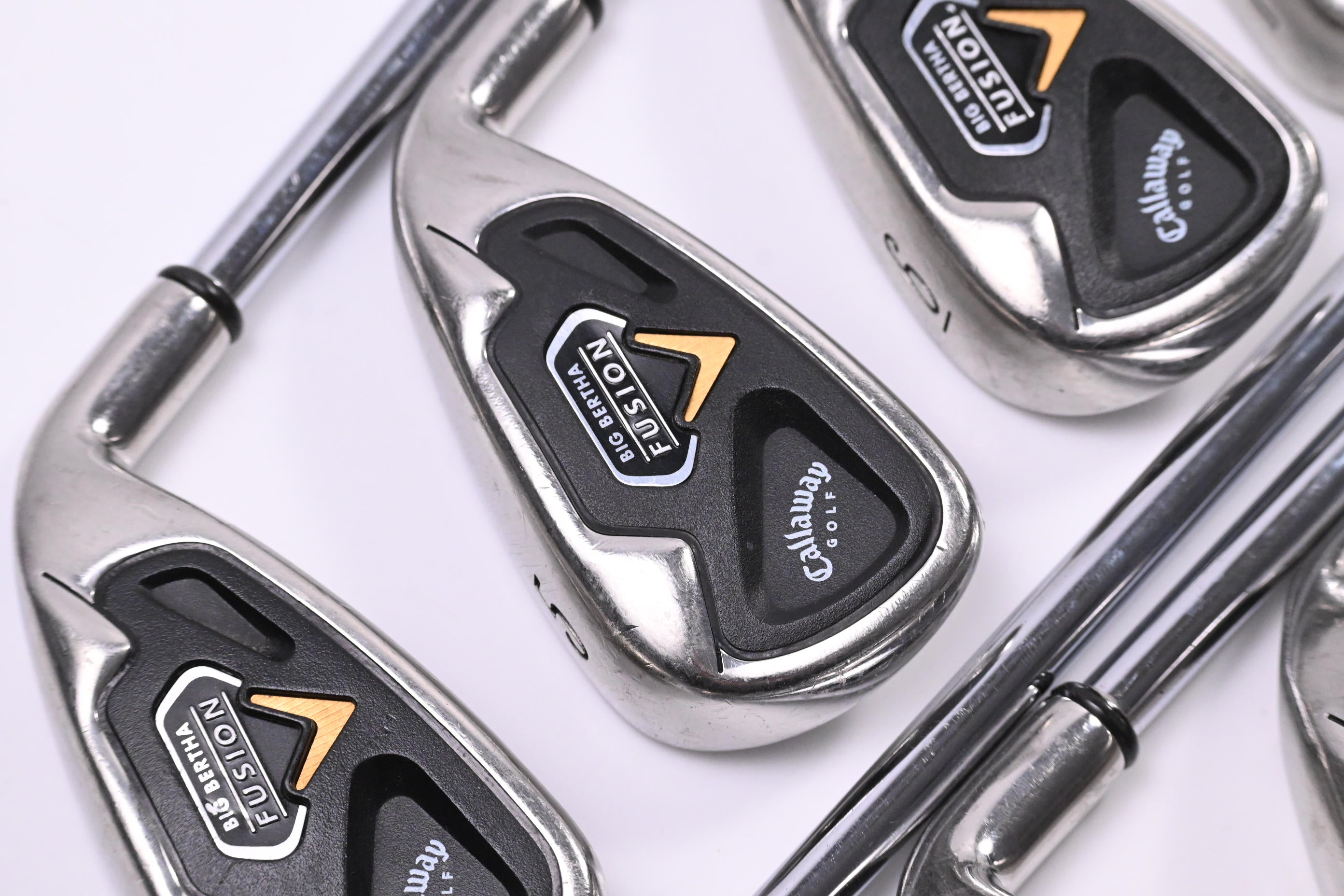 Callaway Big Bertha Fusion Irons / 4-PW+SW+LW / UniFlex N.S.Pro 990 Shafts