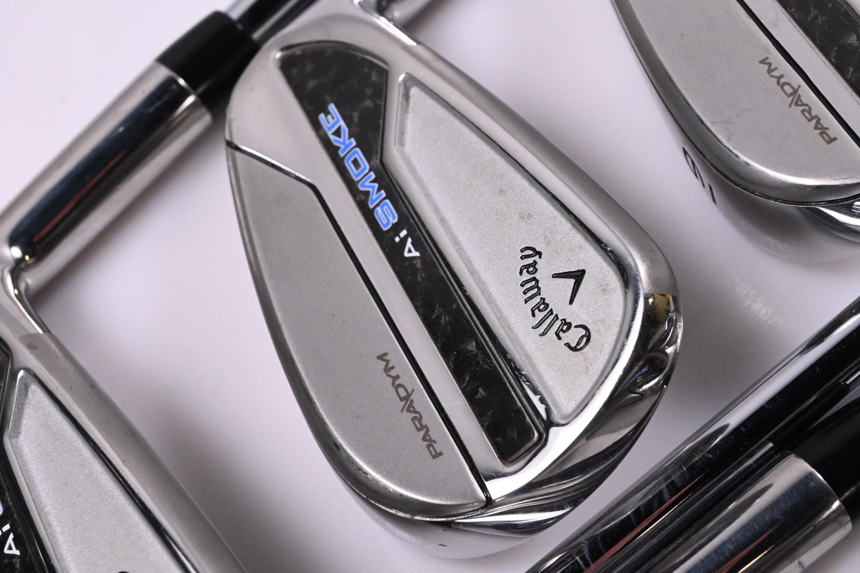 Callaway Paradym Ai Smoke Irons / 7-PW+AW+GW+SW / Stiff Flex Elevate MPH 95