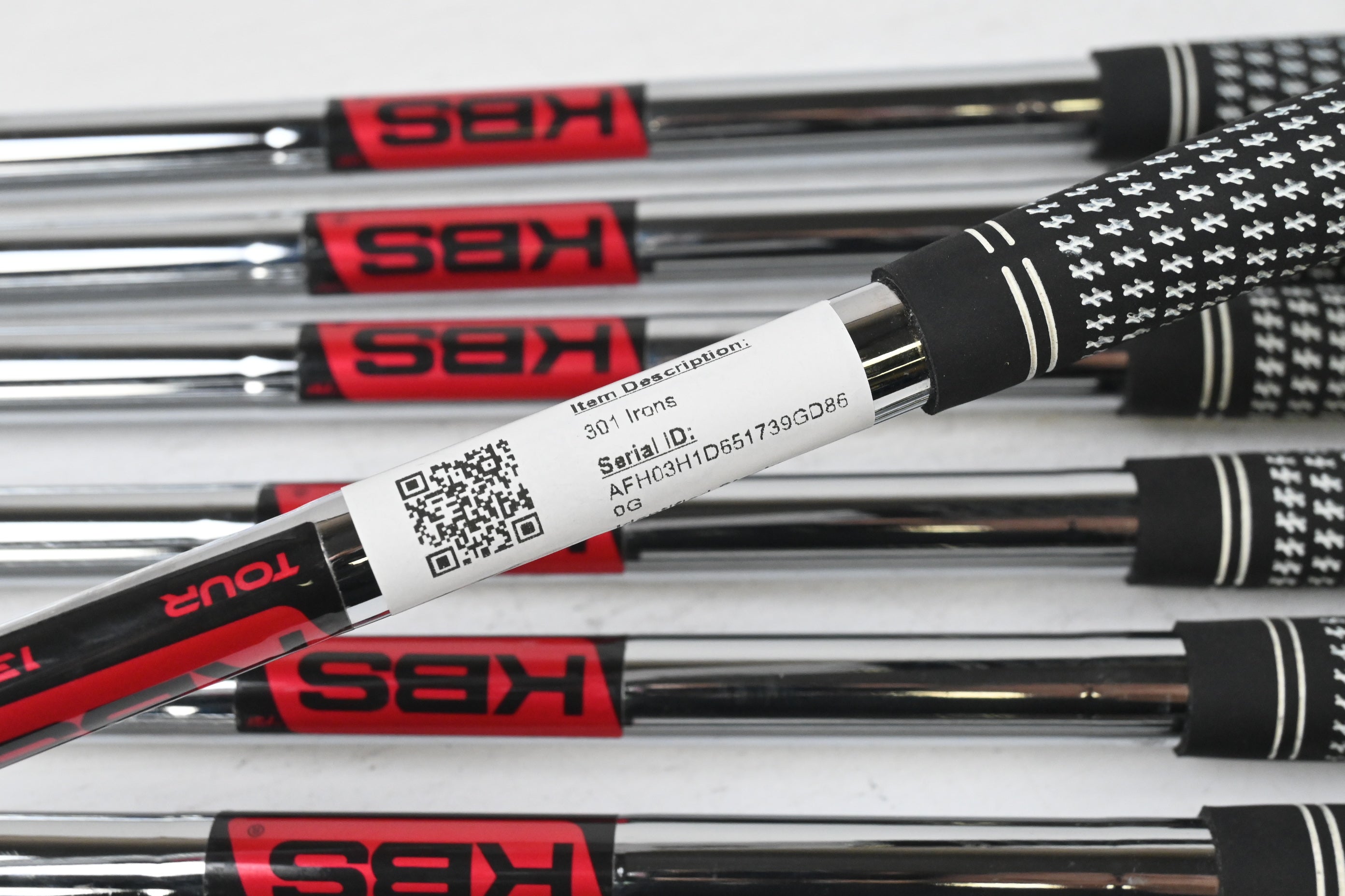 Takomo 301 Irons / 4-PW / X-Flex KBS Tour 130 Shafts