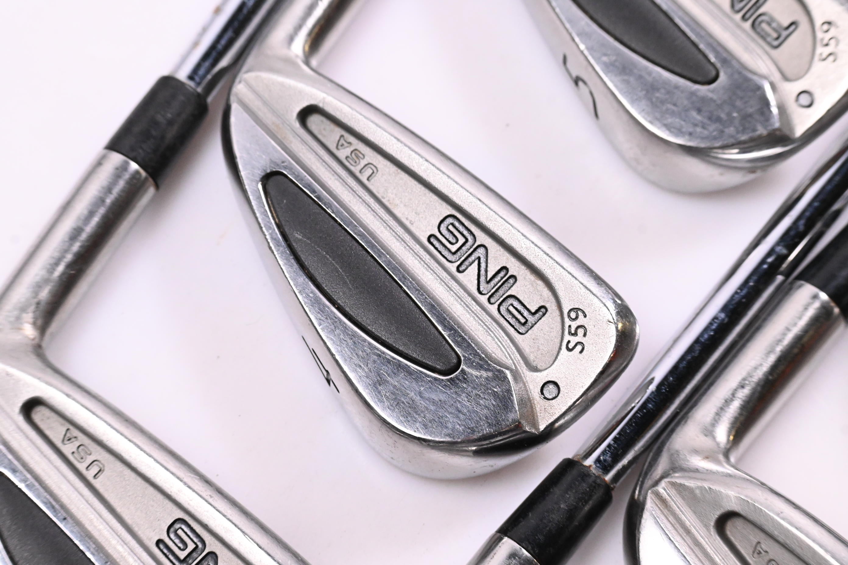 Ping S59 Irons / 3-PW / Black Dot / Stiff Flex True Temper Dynamic Gold S400