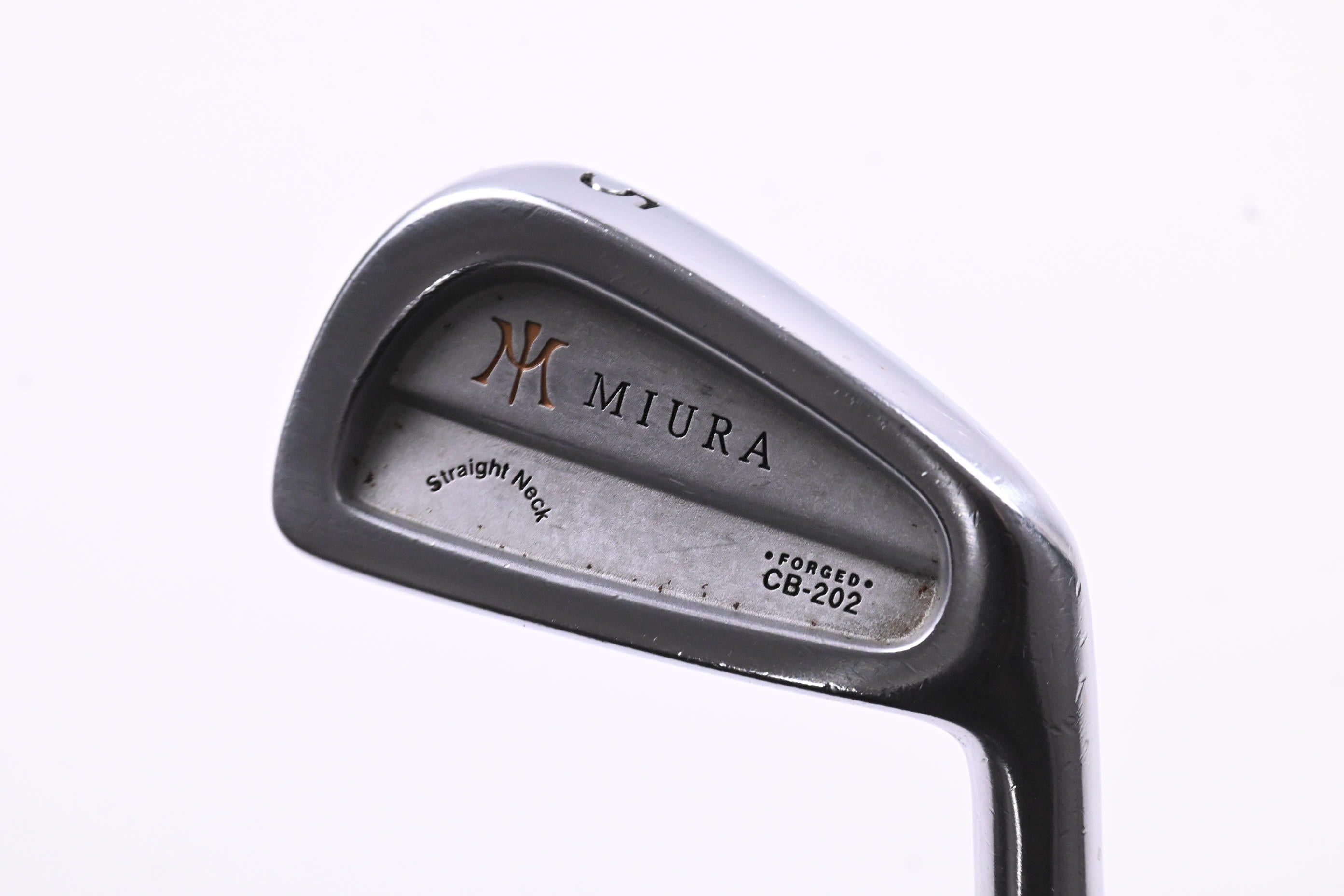 Miura CB-202 #5 Iron / 27 Degree / Stiff Flex Dynamic Gold S300 Shaft