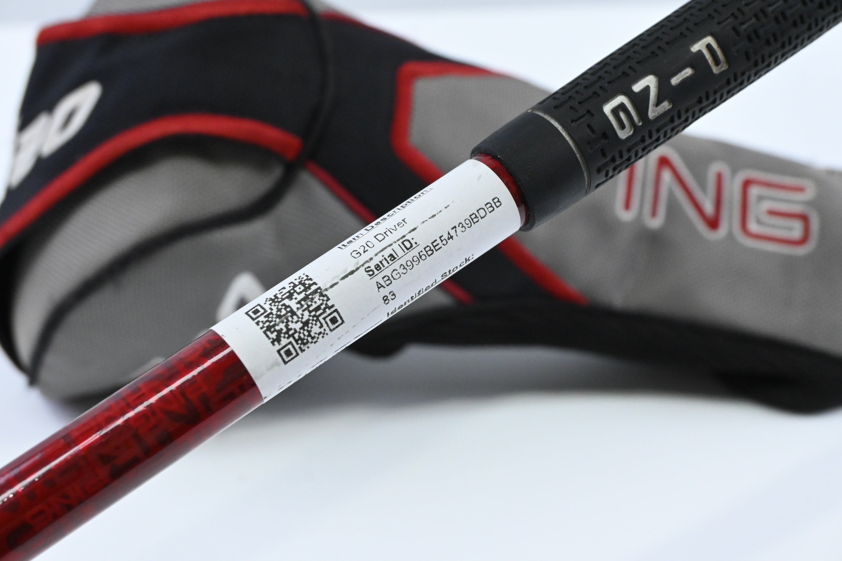 Ping G20 Driver / 9.5 Degree / Regular Flex Ping TFC 169 Shaft