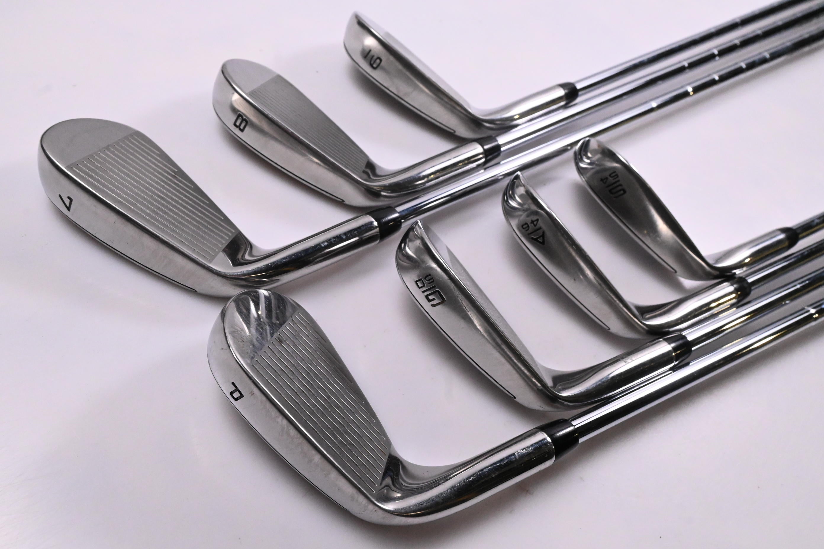 Callaway Paradym Ai Smoke Irons / 7-PW+AW+GW+SW / Stiff Flex Elevate MPH 95