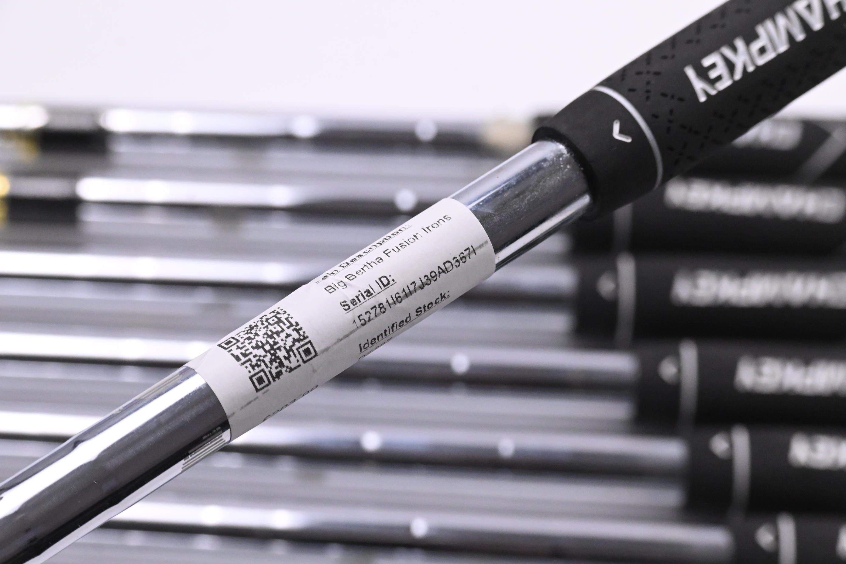 Callaway Big Bertha Fusion Irons / 4-PW+SW+LW / UniFlex N.S.Pro 990 Shafts
