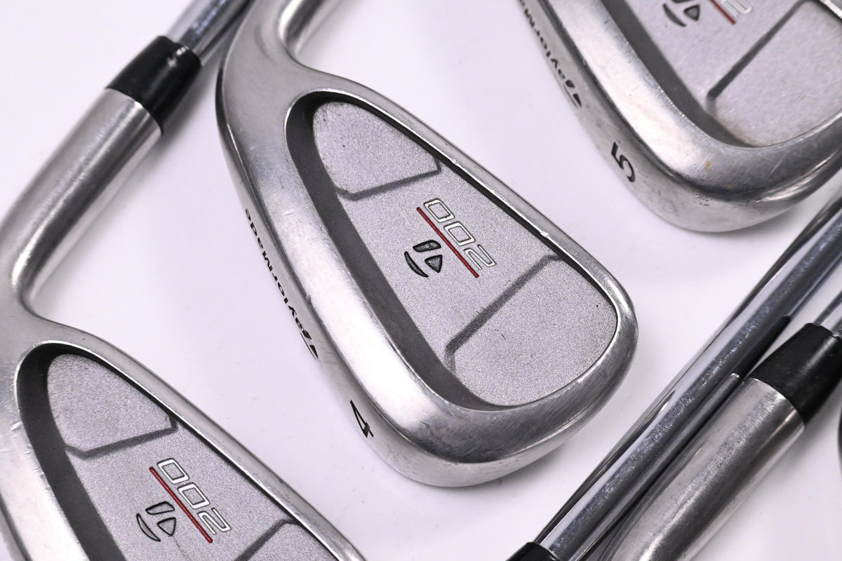 Taylormade 200 Steel Irons / 3-PW+SW / Regular Flex Taylormade 80 Shafts