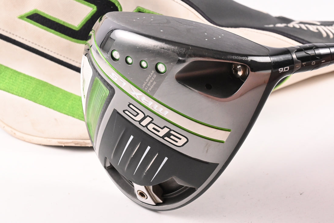 Callaway Epic Max LS Driver / 9 Degree / Stiff Flex HZRDUS Smoke IM10 60 Shaft
