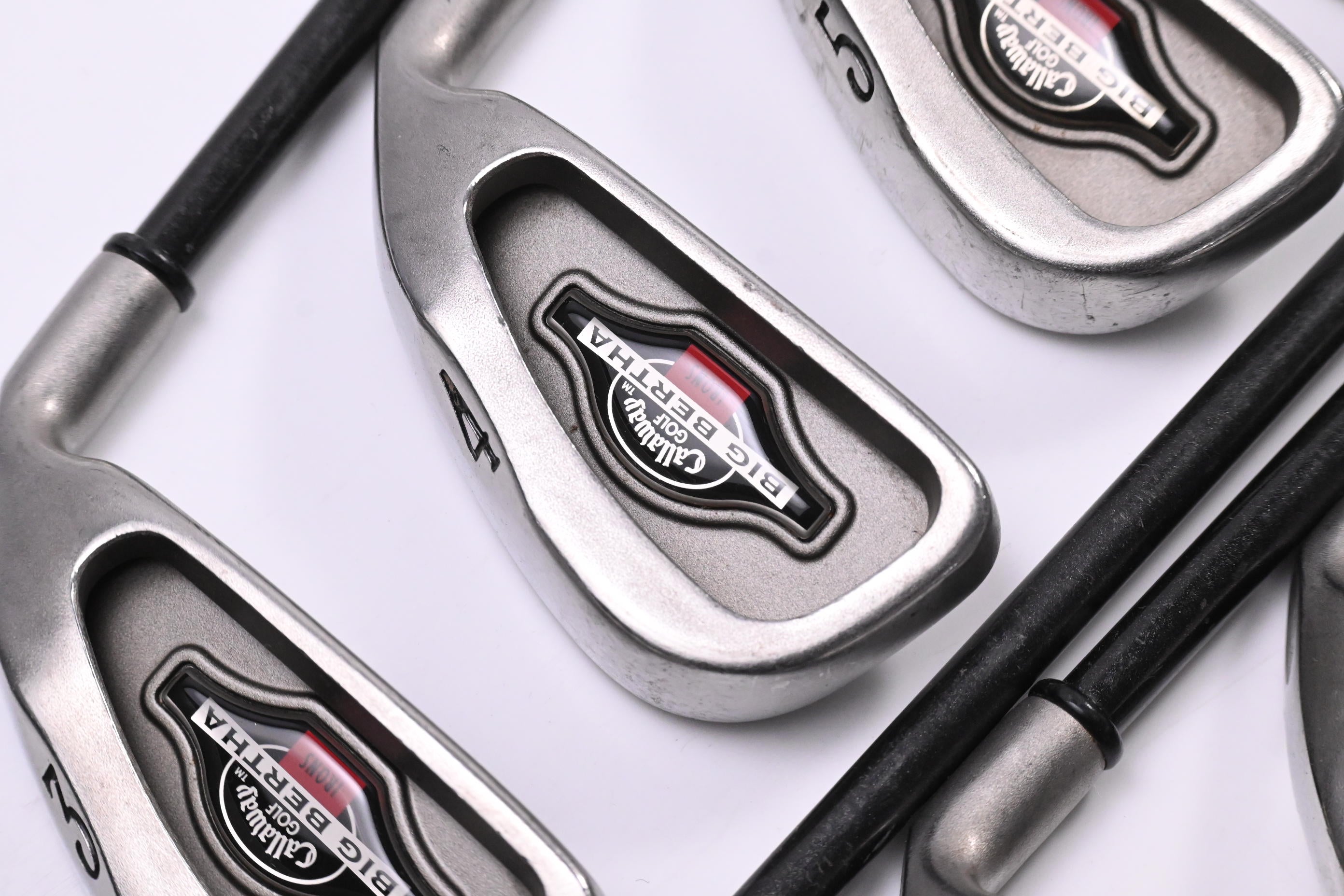 Callaway Big Bertha 1996 Irons / 3-PW+SW / Firm Flex Callaway RCH 96 Shafts