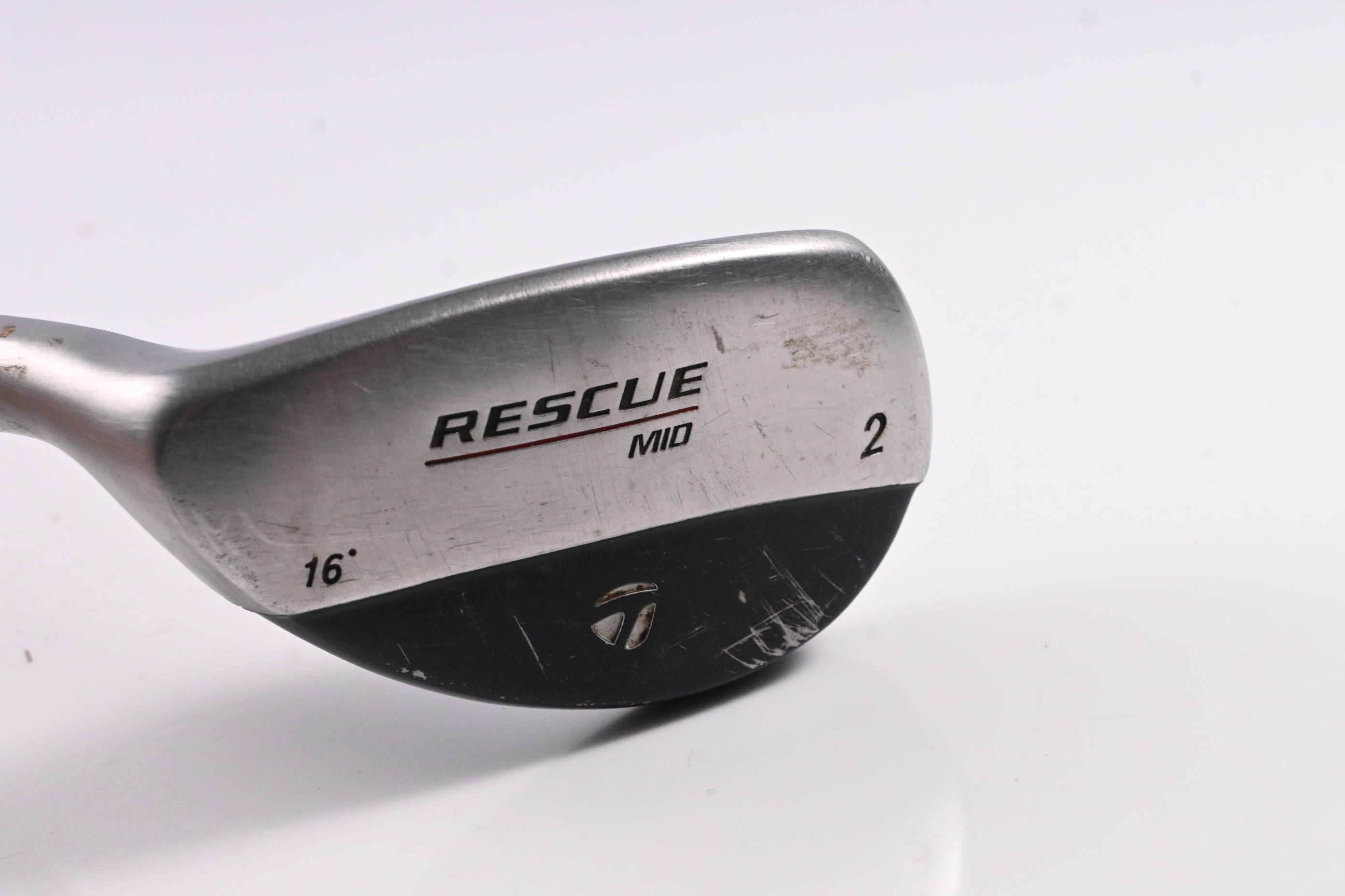 Left Hand Taylormade Rescue Mid #2 Hybrid / 16 Degree / Regular Flex Ultralite Shaft