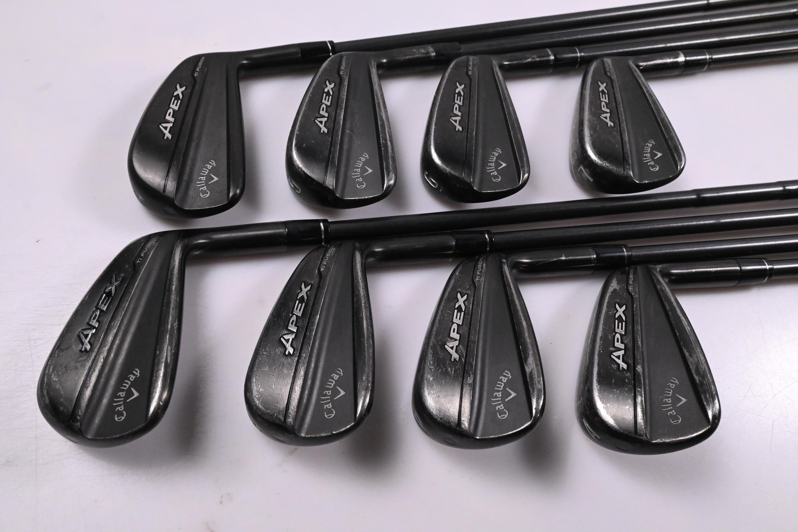 Callaway Apex Ti Fusion Irons / 4-PW+GW / Regular Flex Dynamic Gold Mid 100 R300