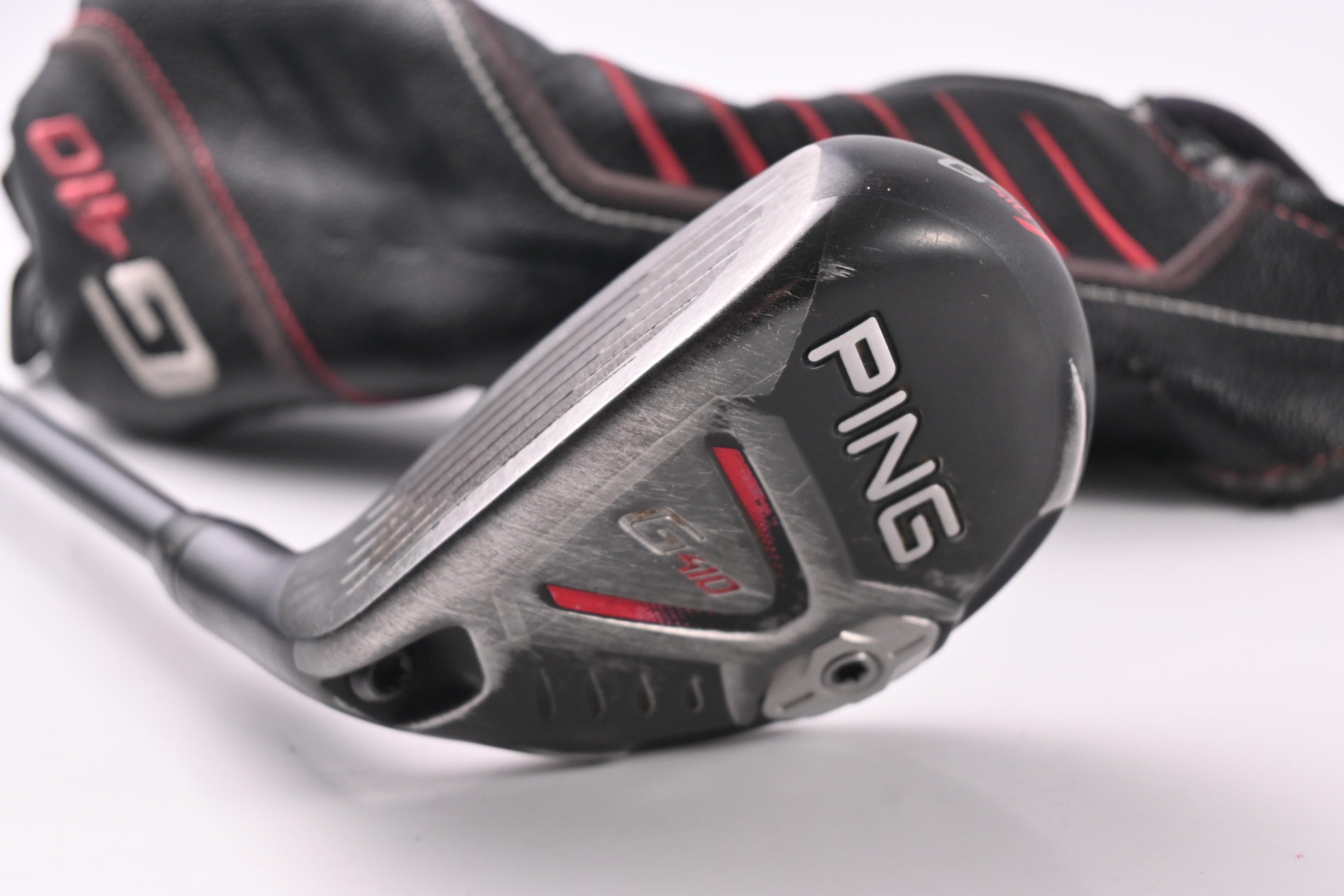 Left Hand Ping G410 #3 Hybrid / 19 Degree / Regular Flex Ping Alta CB Red 70